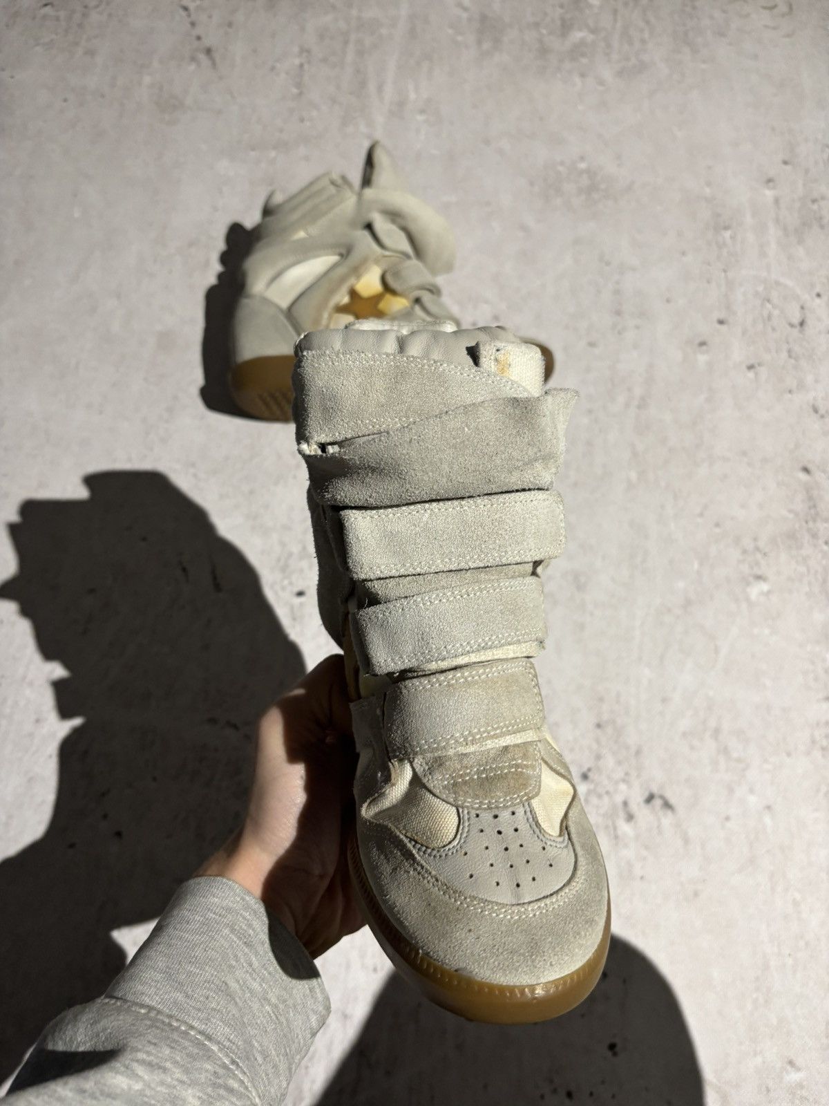 Isabel Marant Y2K Japan Style Isabel Marant Beckett High Top Sneakers Rare Size US 7 / IT 37 - 5 Thumbnail