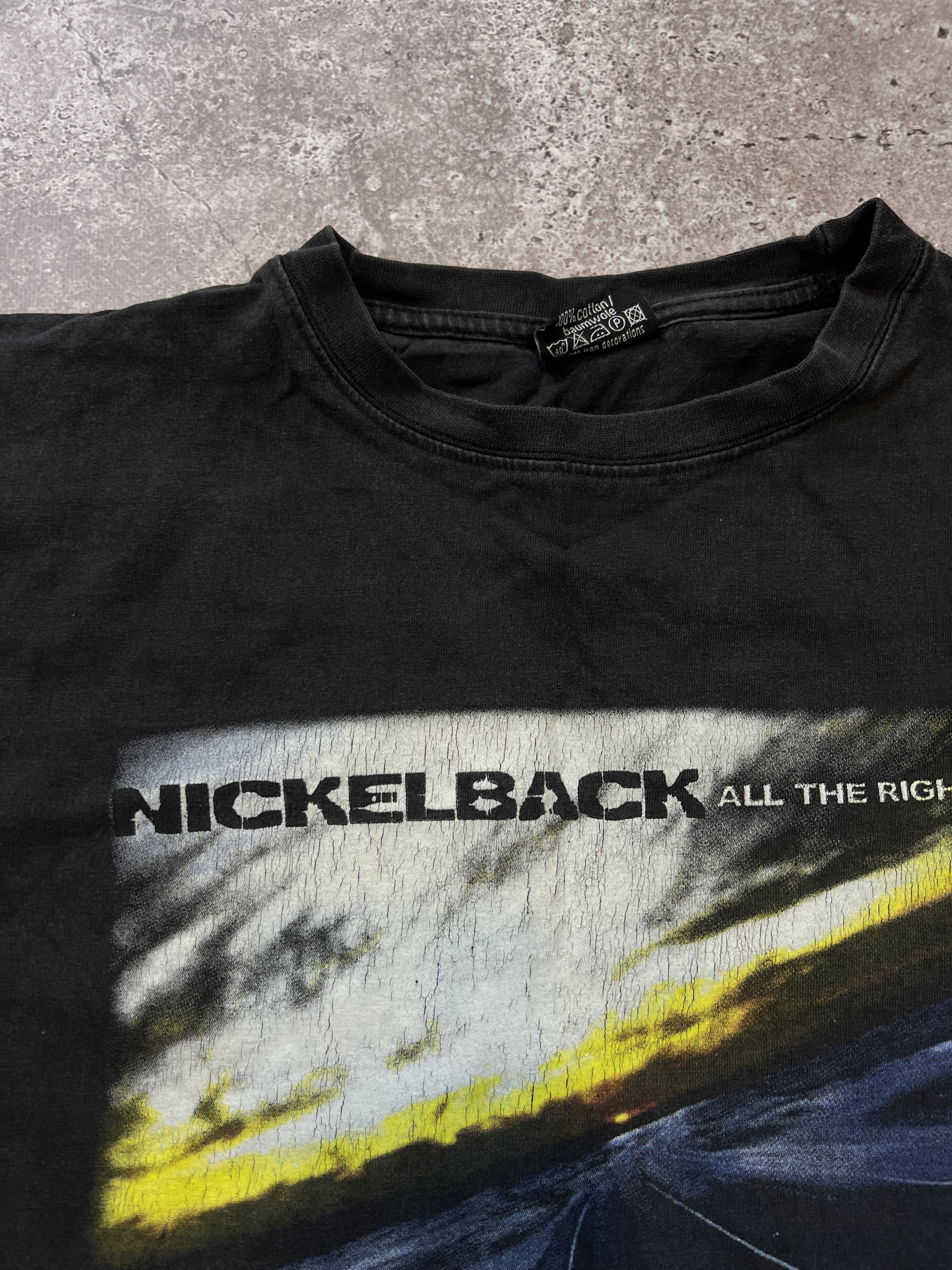 Band Tees Vintage 90s Nickelback band tee big logo streetwear size S Size US S / EU 44-46 / 1 - 4 Thumbnail
