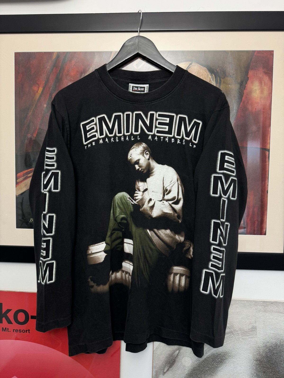Eminem Eminem The Marshall Mathers LP Vintage Longsleeve Streetwear Size US L / EU 52-54 / 3 - 1 Thumbnail