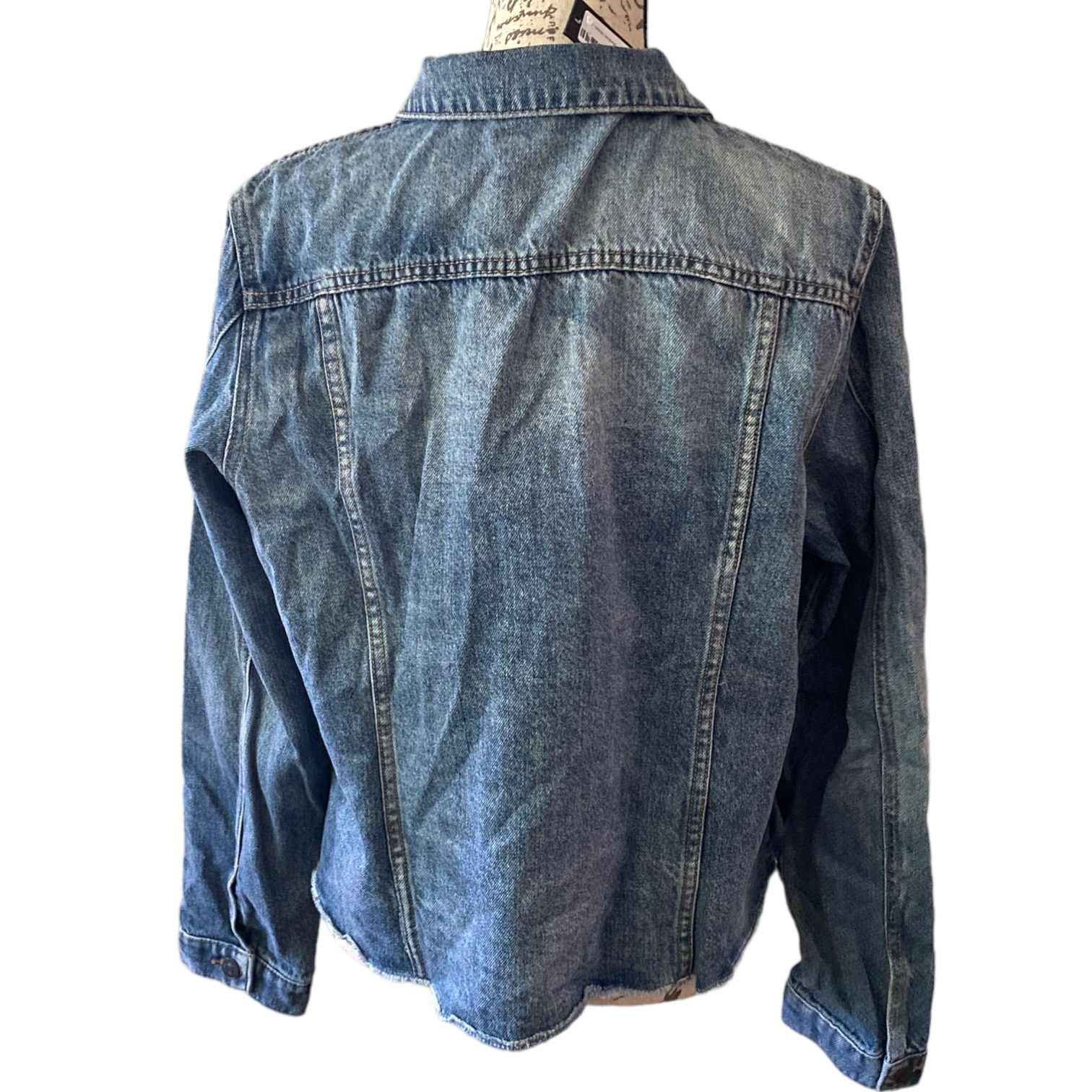 Buffalo David Bitton Buffalo David Bitton Blue Denim Jean Jacket Large Size M / US 6-8 / IT 42-44 - 2 Thumbnail