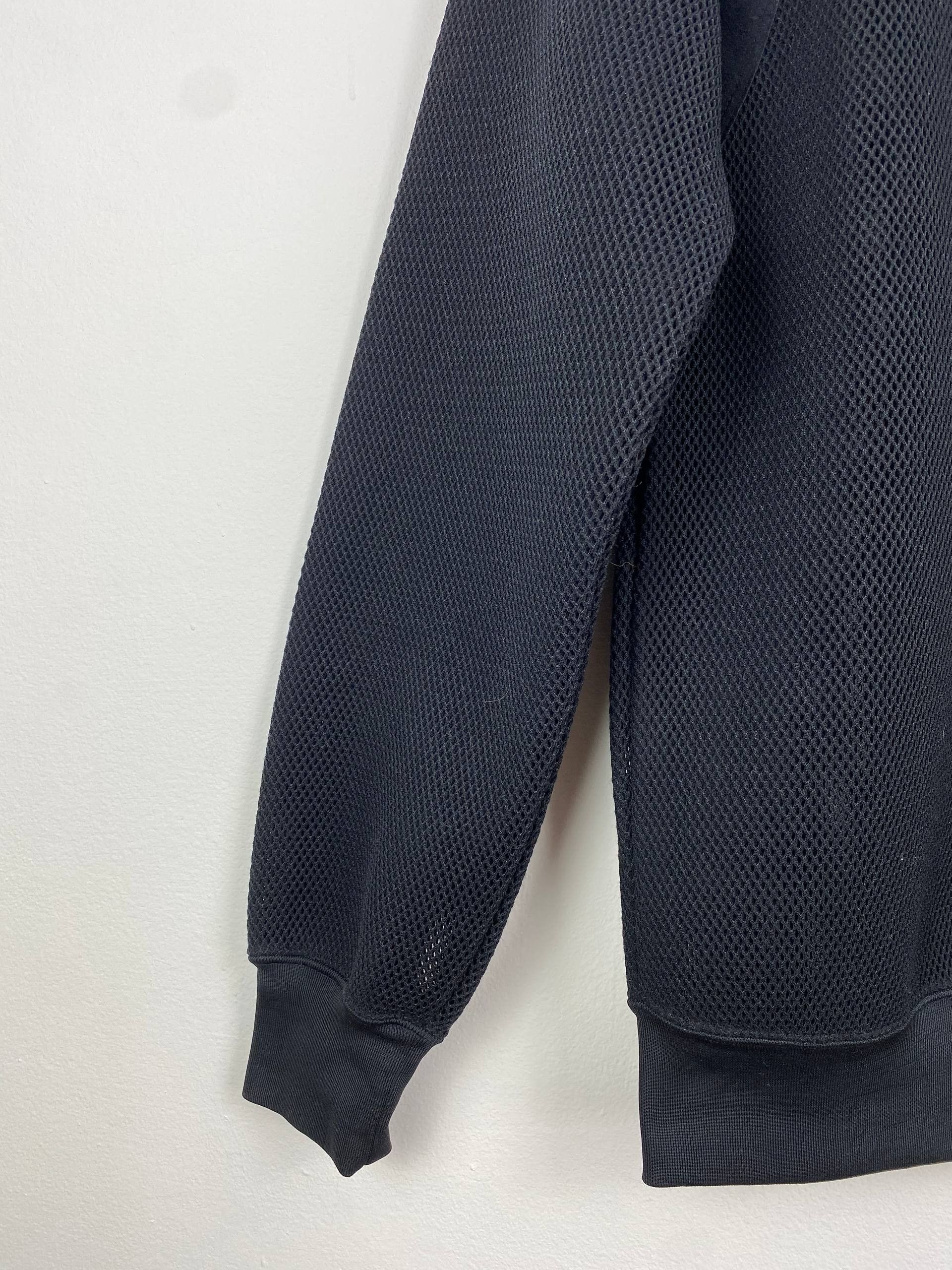 Nike Archive Nike NSW Tech Mesh Crewneck Sweatshirt Black Lab Size US S / EU 44-46 / 1 - 3 Thumbnail