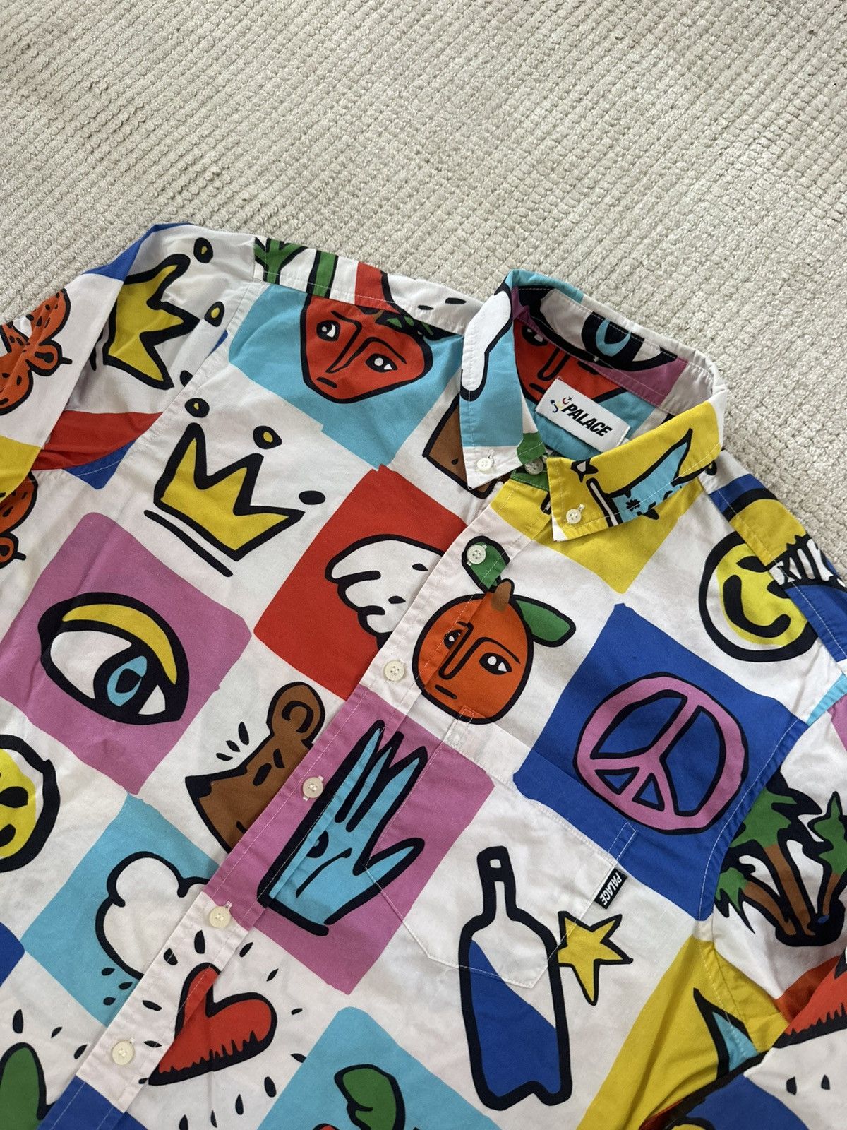 Jean Charles De Castelbajac × Palace Palace JCDC2 shirt multicolor Size US M / EU 48-50 / 2 - 12 Thumbnail