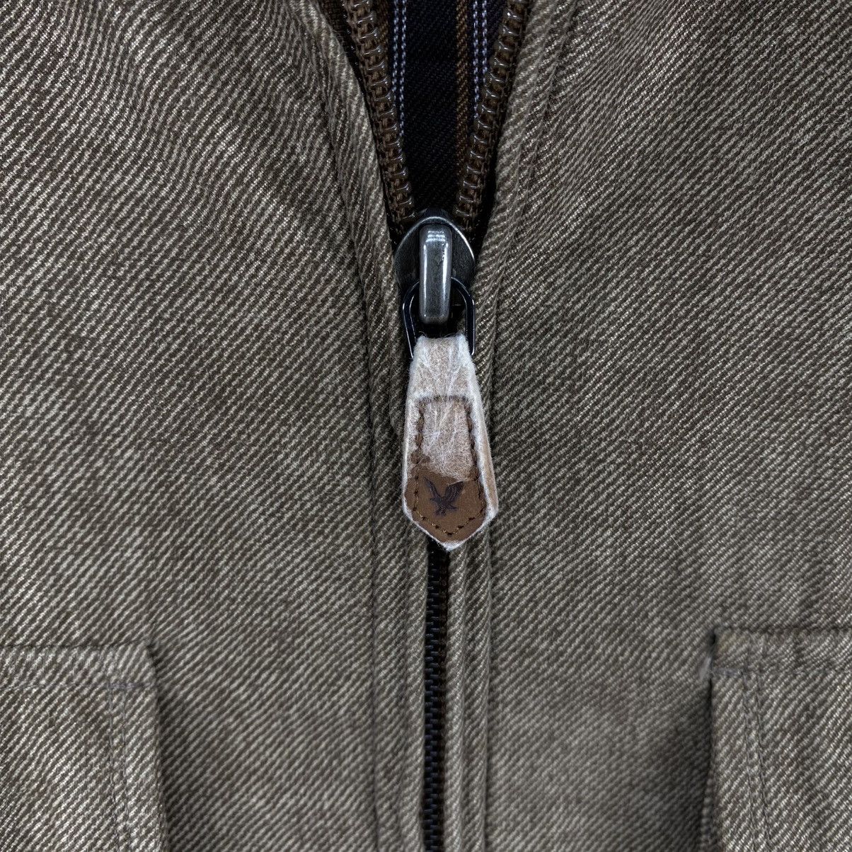 Designer Vintage Y2k Lyle & Scott Black Label Zipper Up Jacket Size US M / EU 48-50 / 2 - 10 Thumbnail