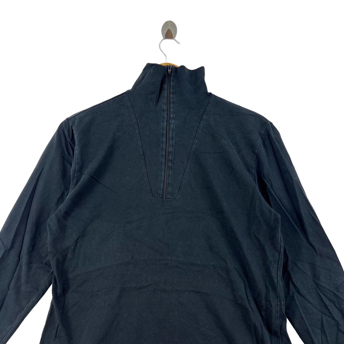 agnes b. Designer AGNES B PARIS France Half Zipper Jumper Size S / US 4 / IT 40 - 2 Thumbnail