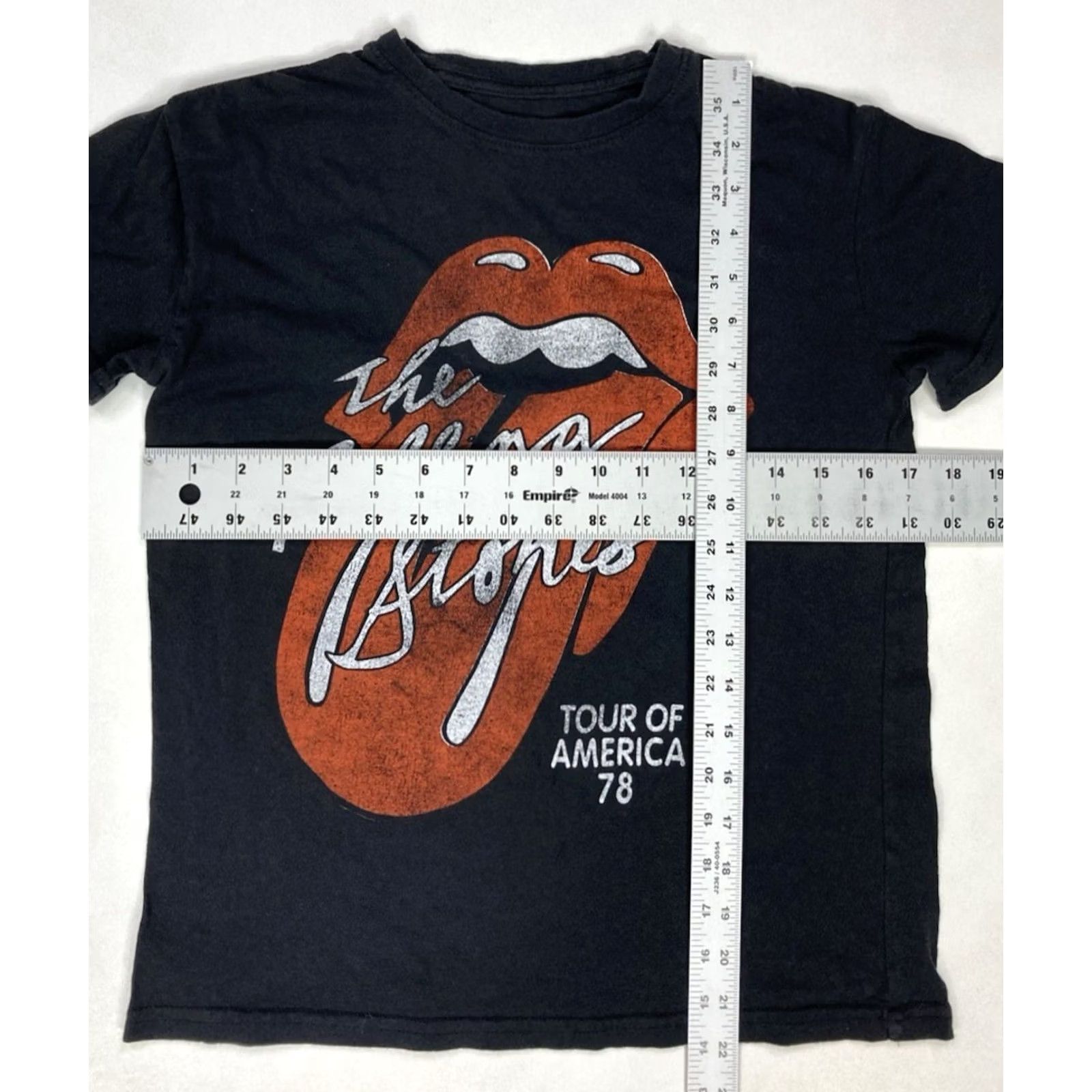 Etro the rolling stones T-Shirt Women XS Black Merch Retro Size XS / US 0-2 / IT 36-38 - 5 Thumbnail