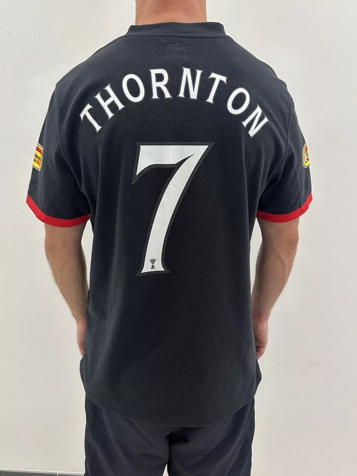 Umbro Rangers 2010 2011 Third 3rd Jersey Soccer #7 Thornton Size US M / EU 48-50 / 2 - 2 Thumbnail