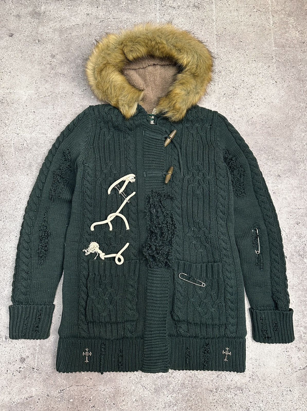Hysteric Glamour WOW😻 Vintage Fur JACKET Mohair LGB HOODIE JAPAN CANADA GOOSE Size US M / EU 48-50 / 2 - 1 Thumbnail