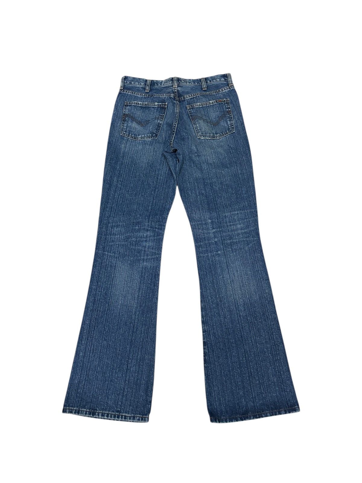 Energie Y2K Energie Italy Studded Flare Denim Jeans Size 29" - 5 Thumbnail