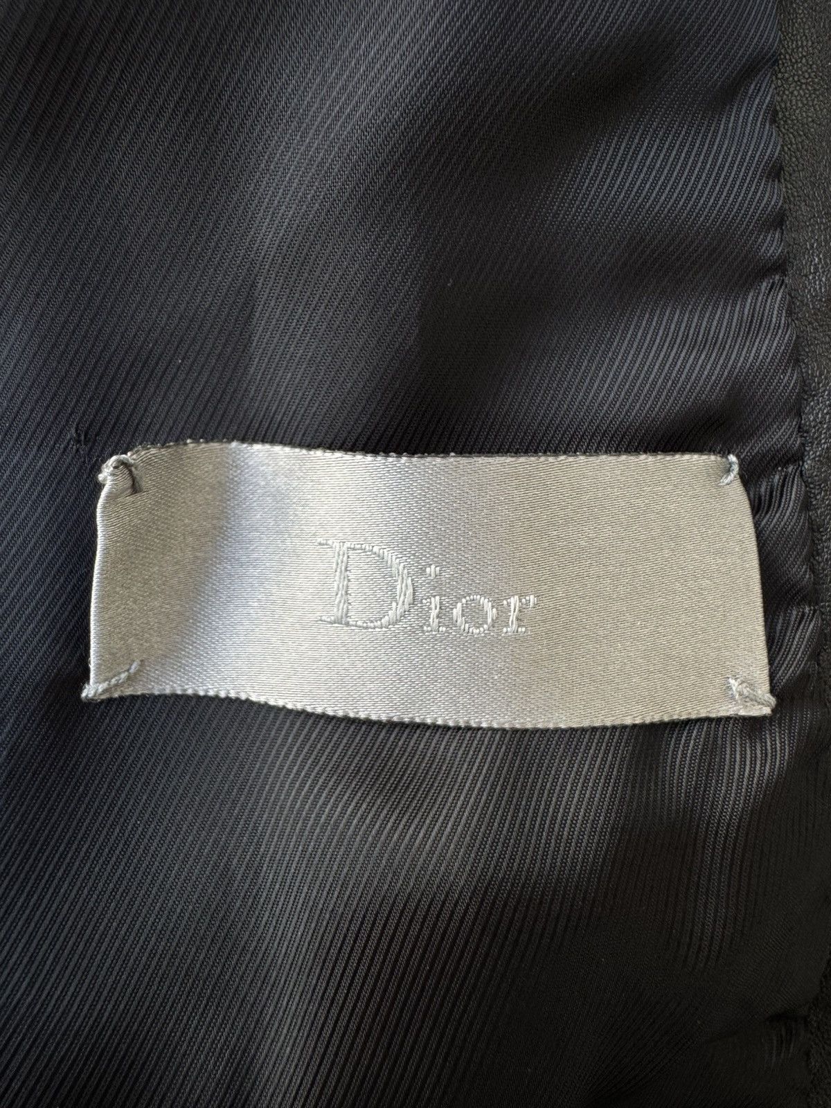 Dior Dior Homme SS06 4 Pocket Zipper Collar Leather Bomber Jacket Size US M / EU 48-50 / 2 - 12 Thumbnail