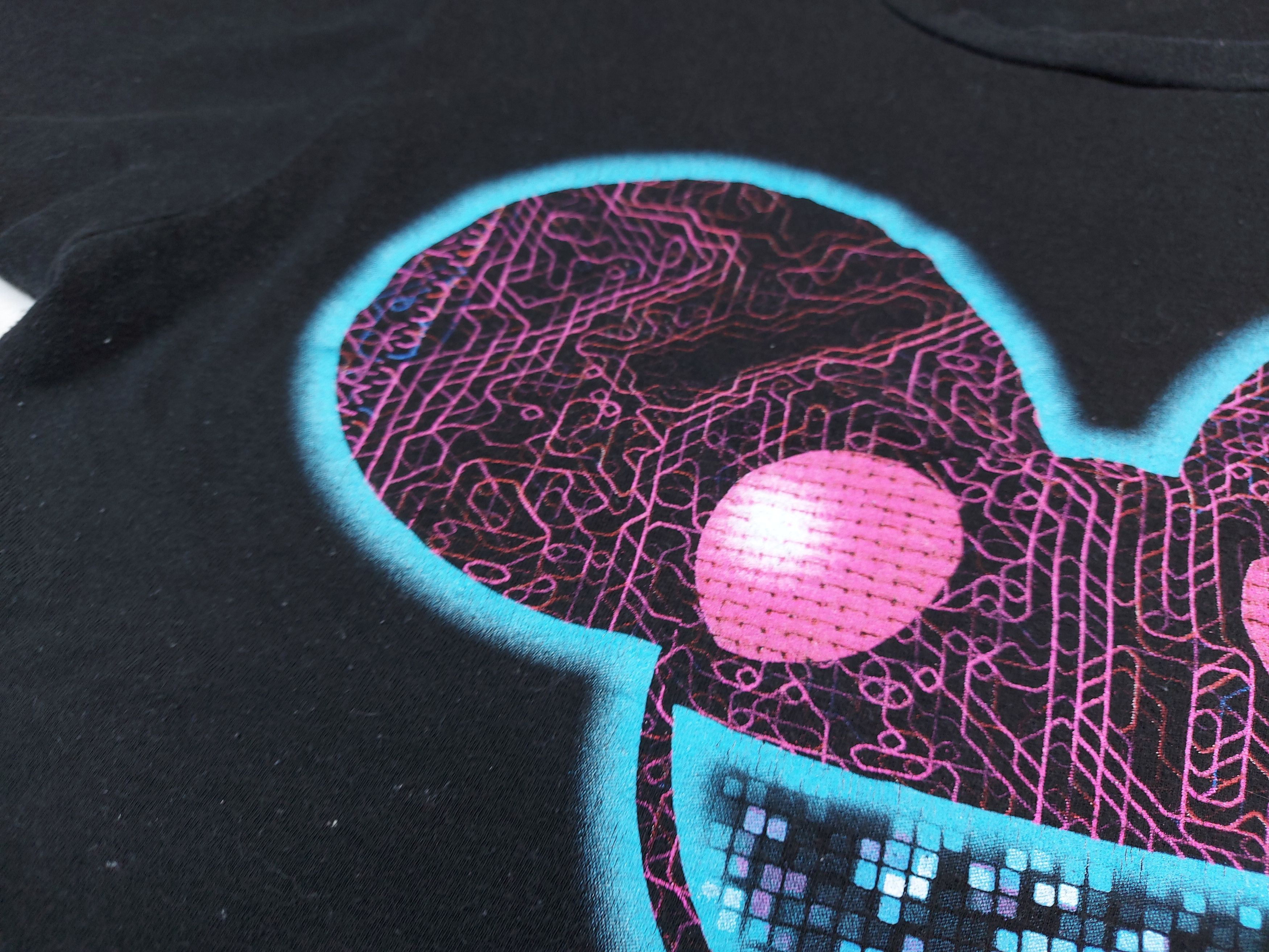 Band Tees 2010 Deadmau5 Pixel 8-Bit Official Merch TEE Size US M / EU 48-50 / 2 - 6 Thumbnail