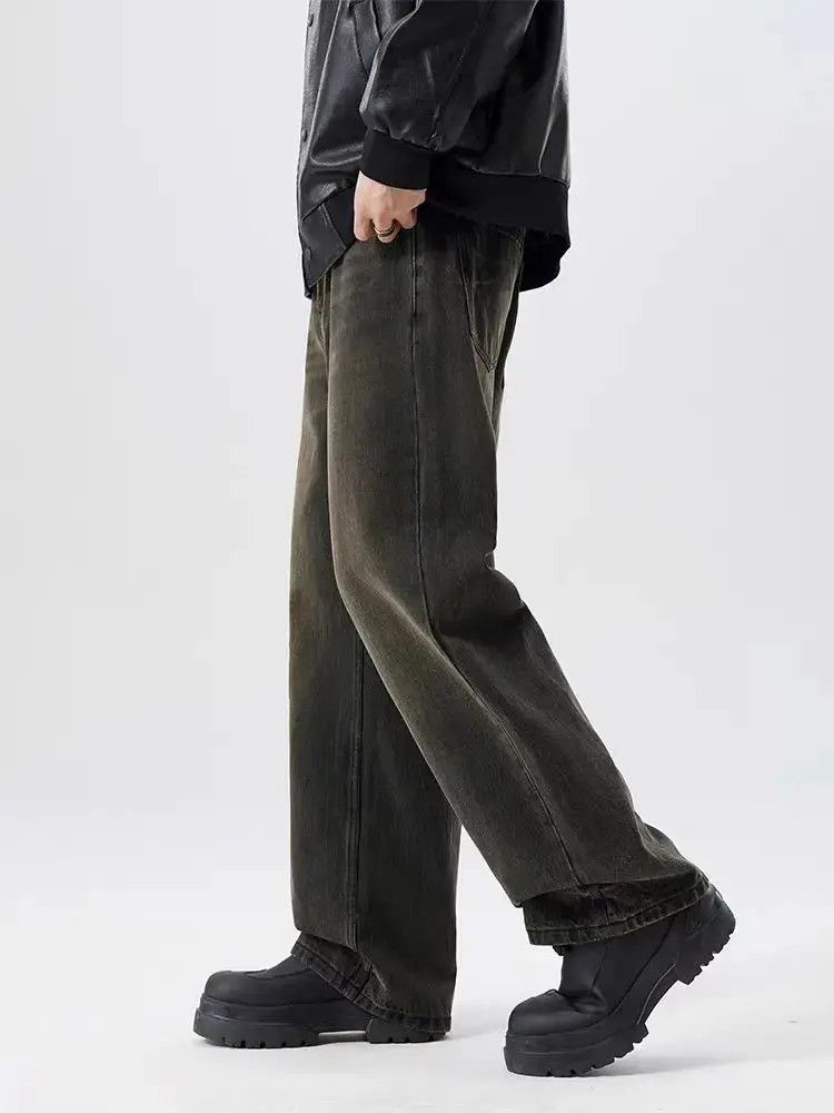 Japanese Brand Vintage American High Street Loose Black Jeans Size US 30 / EU 46 - 2 Thumbnail