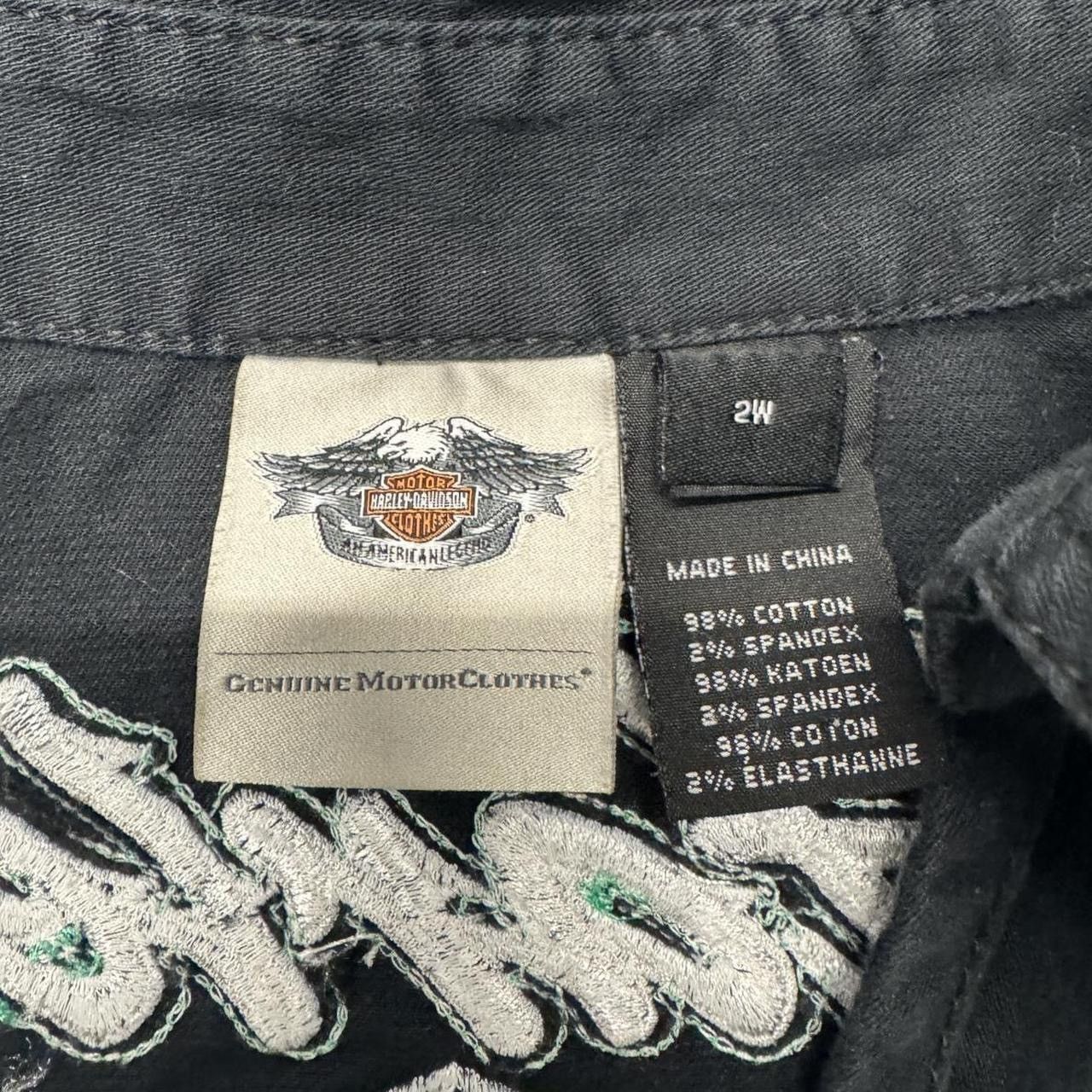Designer × Harley Davidson Harley Davidson Half Zip Embroidered Vest XXL Size US XXL / EU 58 / 5 - 7 Thumbnail