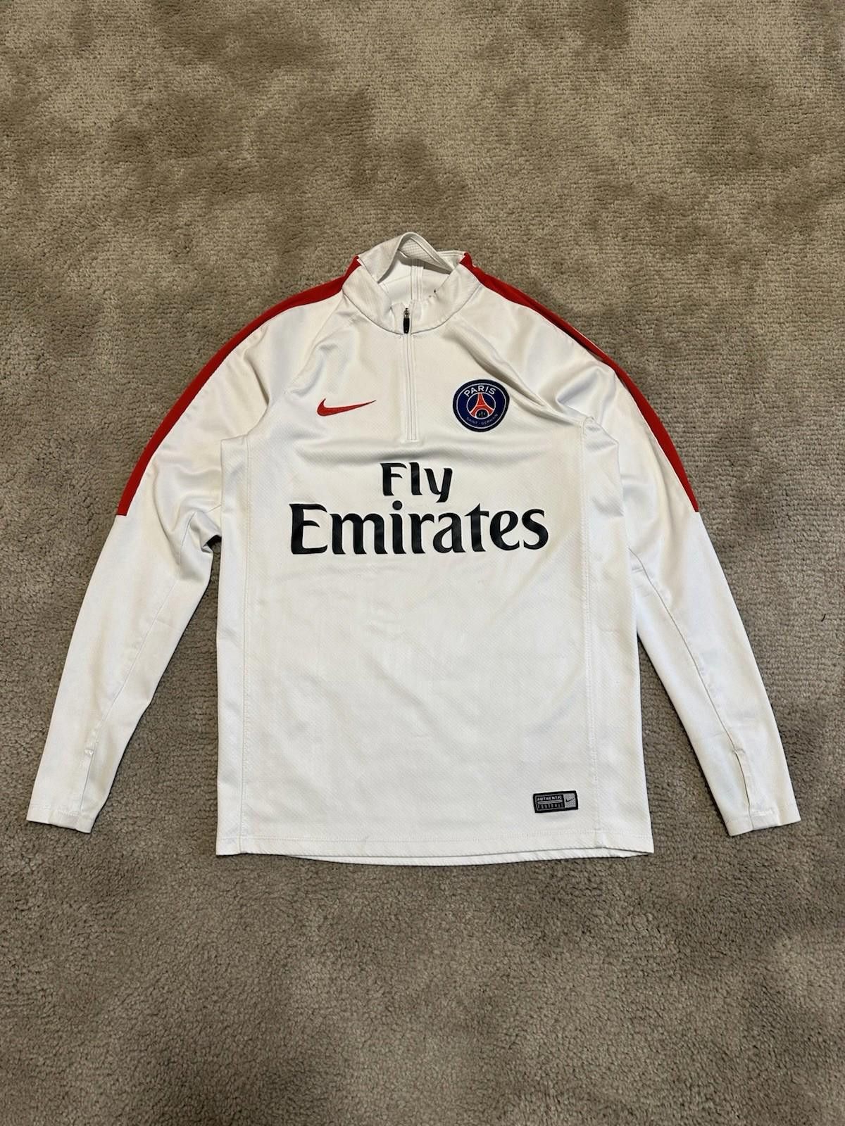 Nike FC PARIS SAINT GERMAIN 2016/2017 PSG SOCCER FOOTBALL SHIRT Size US S / EU 44-46 / 1 - 1 Thumbnail
