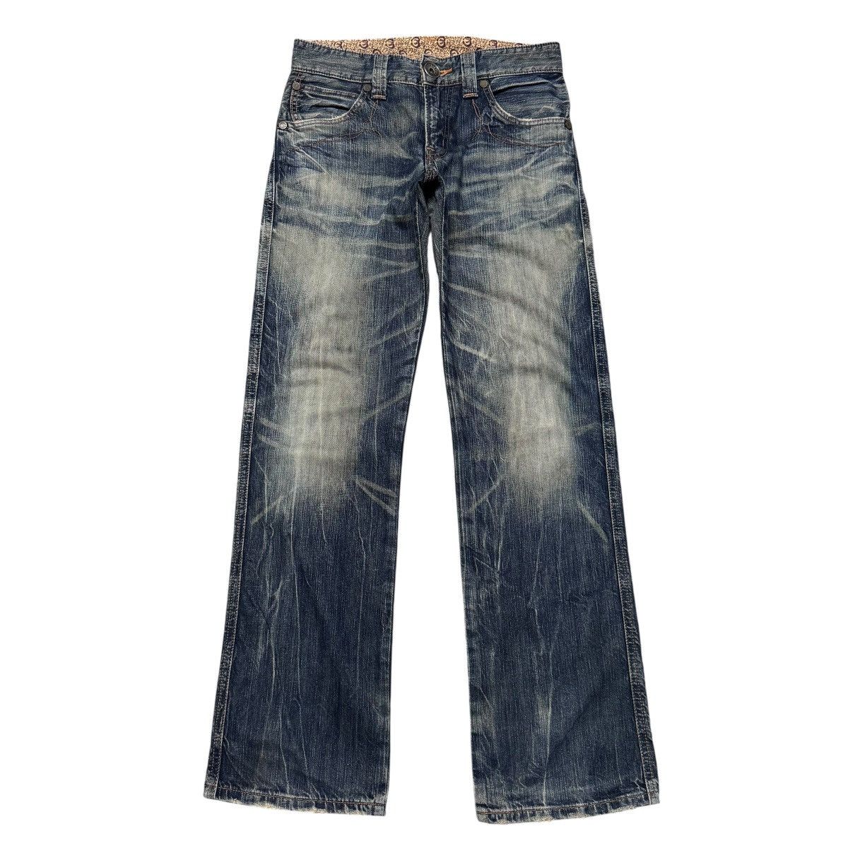 Edwin Vintage Edwin 503 Distressed Denim Jeans Size US 28 / EU 44 - 2 Thumbnail