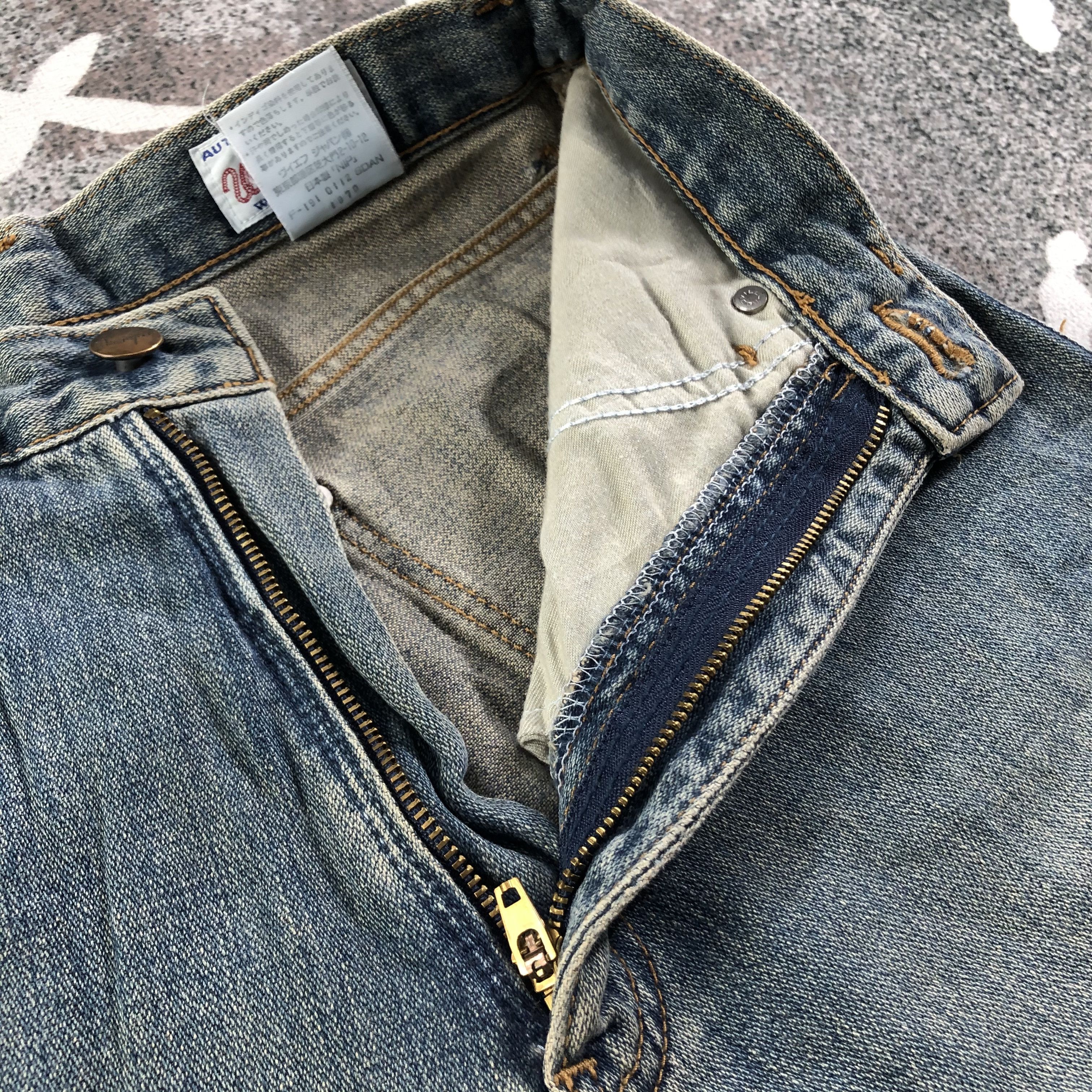 Vintage Vintage Wrangler Flared Jeans KJ2032 Size 24" / US 00 / IT 34 - 7 Thumbnail