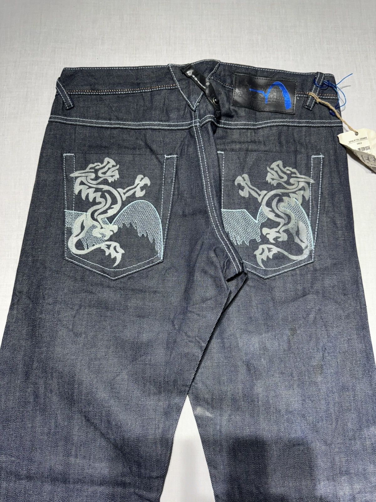 Japanese Brand KORSE BNWT DRAGON EMBROIDERY JAPANESE JEANS🐉(006) Size US 32 / EU 48 - 3 Thumbnail