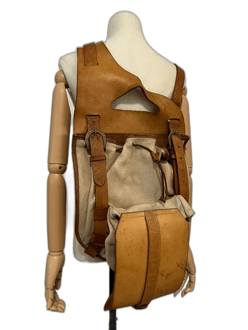 Isaac Sellam Experience ISAMUKATAYAMA BACKLASH Leather Backpack Size ONE SIZE - 1 Thumbnail