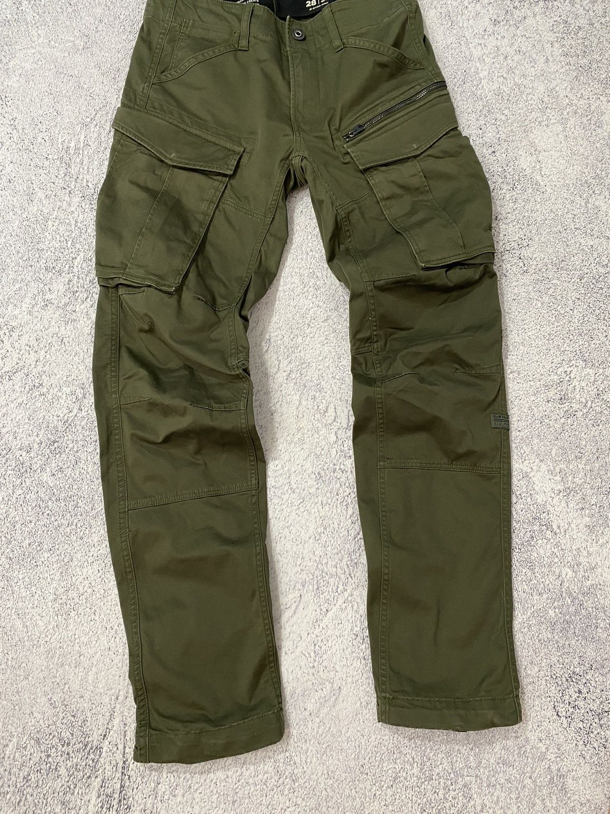 G-Star G-Star Raw Rovic Zip 3D Regular Tapered Cargo Utility Pants Size US 28 / EU 44 - 3 Thumbnail