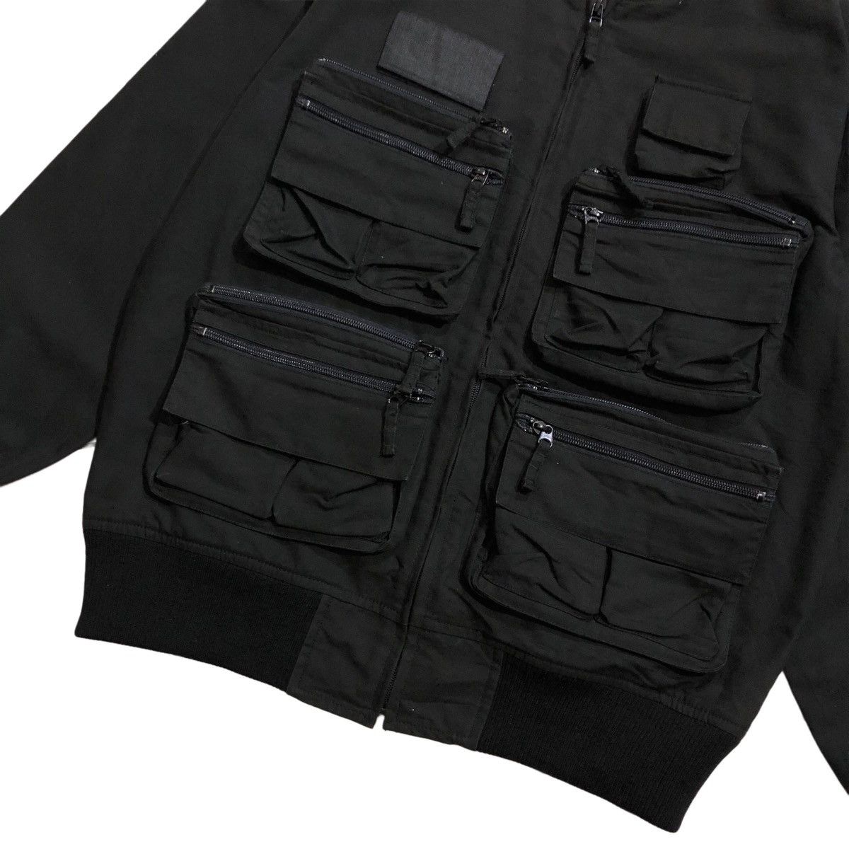 Designer × Japanese Brand × Takeo Kikuchi Multipocket Cargo Bomber Jacket Tactical Takeo Kikuchi Size US L / EU 52-54 / 3 - 4 Thumbnail