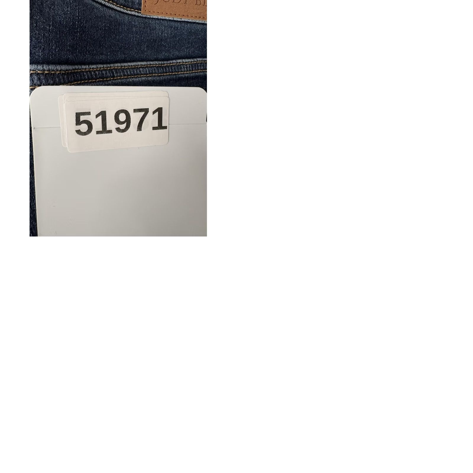 Vintage Judy Blue Jeans Womens 14W Skinny Blue Dark Wash High Rise Stretch Denim Pants Size 36" / US 14 / IT 50 - 9 Thumbnail