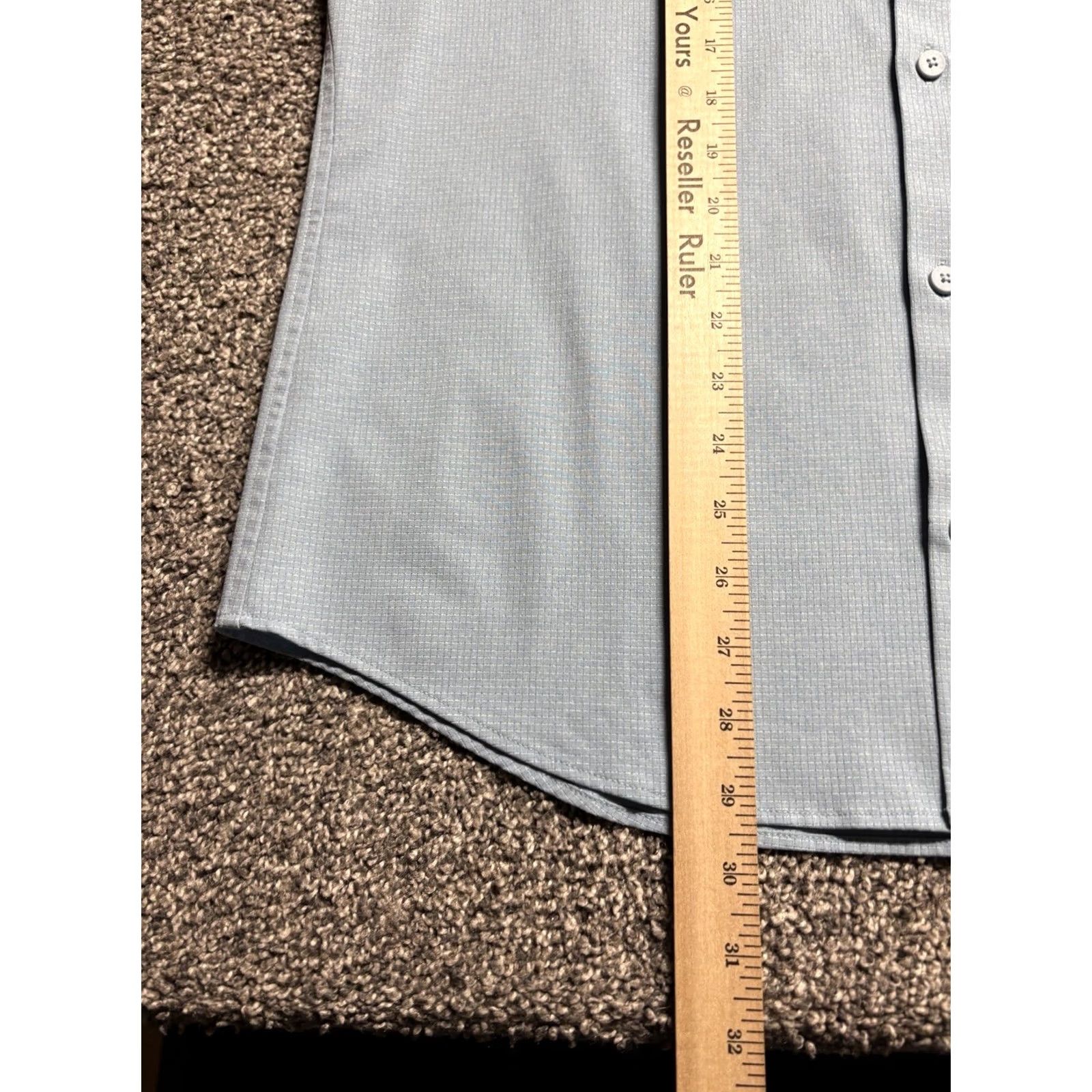 Lululemon VINTAGE? No. Lululemon Shirt Mens M Blue Button Up Short Sleeve Athletic Tech Ripstop Size US M / EU 48-50 / 2 - 6 Thumbnail
