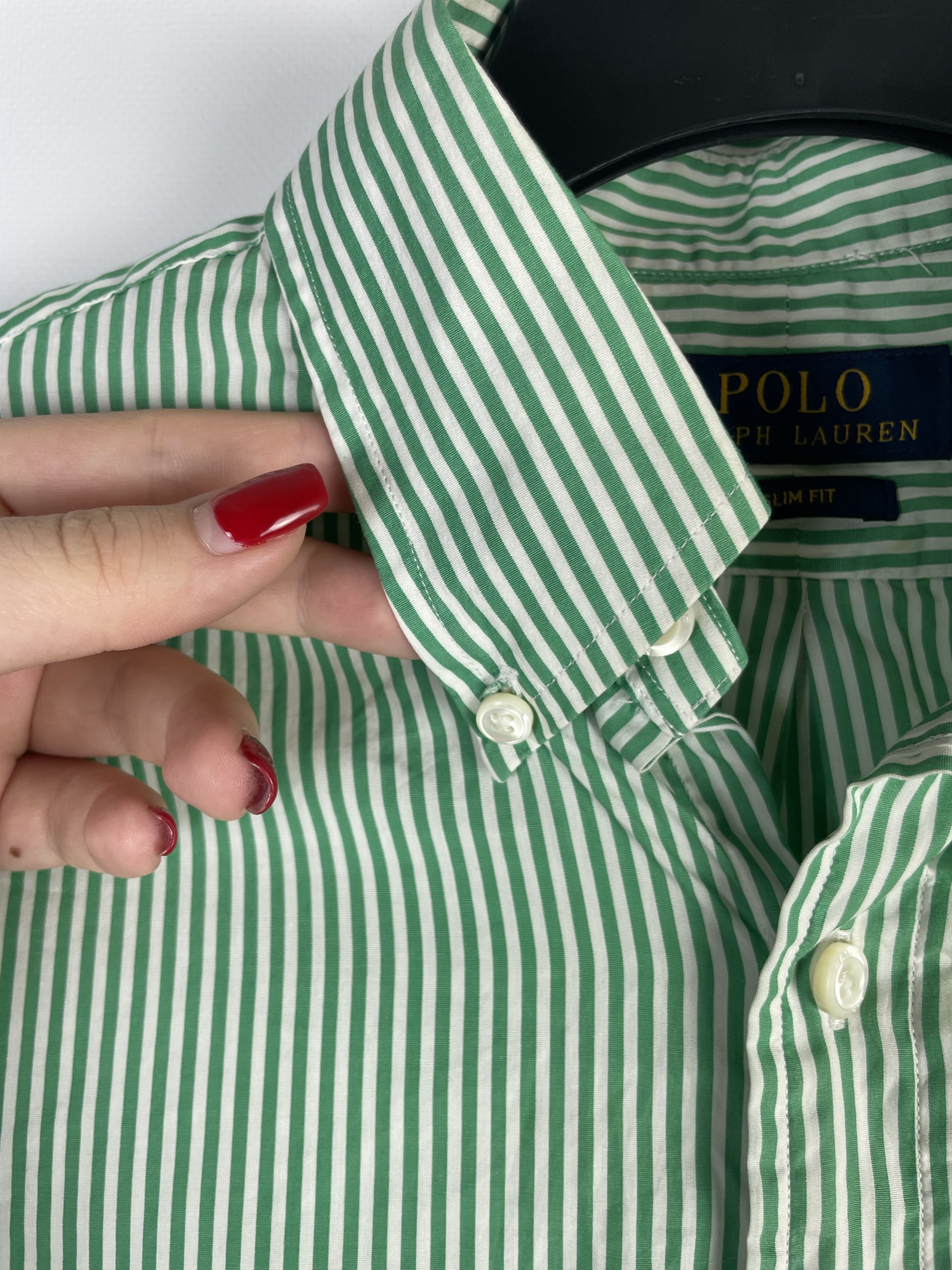 Polo Ralph Lauren × Vintage Polo Ralph Lauren Vintage Mens Shirt Size US S / EU 44-46 / 1 - 6 Thumbnail