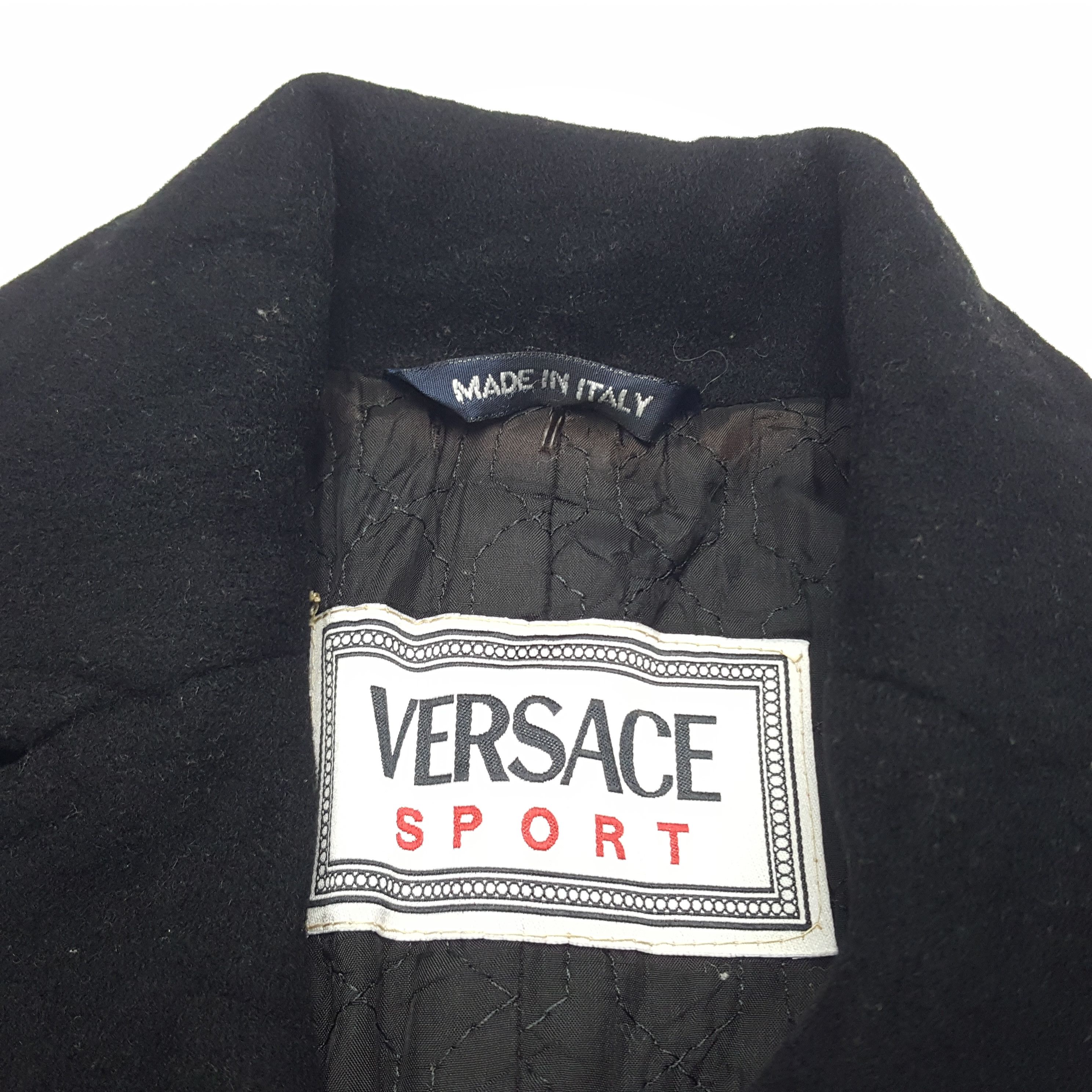Versace × Vintage Vintage Versace Sport Italian Brand Coat Jacket Size S / US 4 / IT 40 - 6 Thumbnail