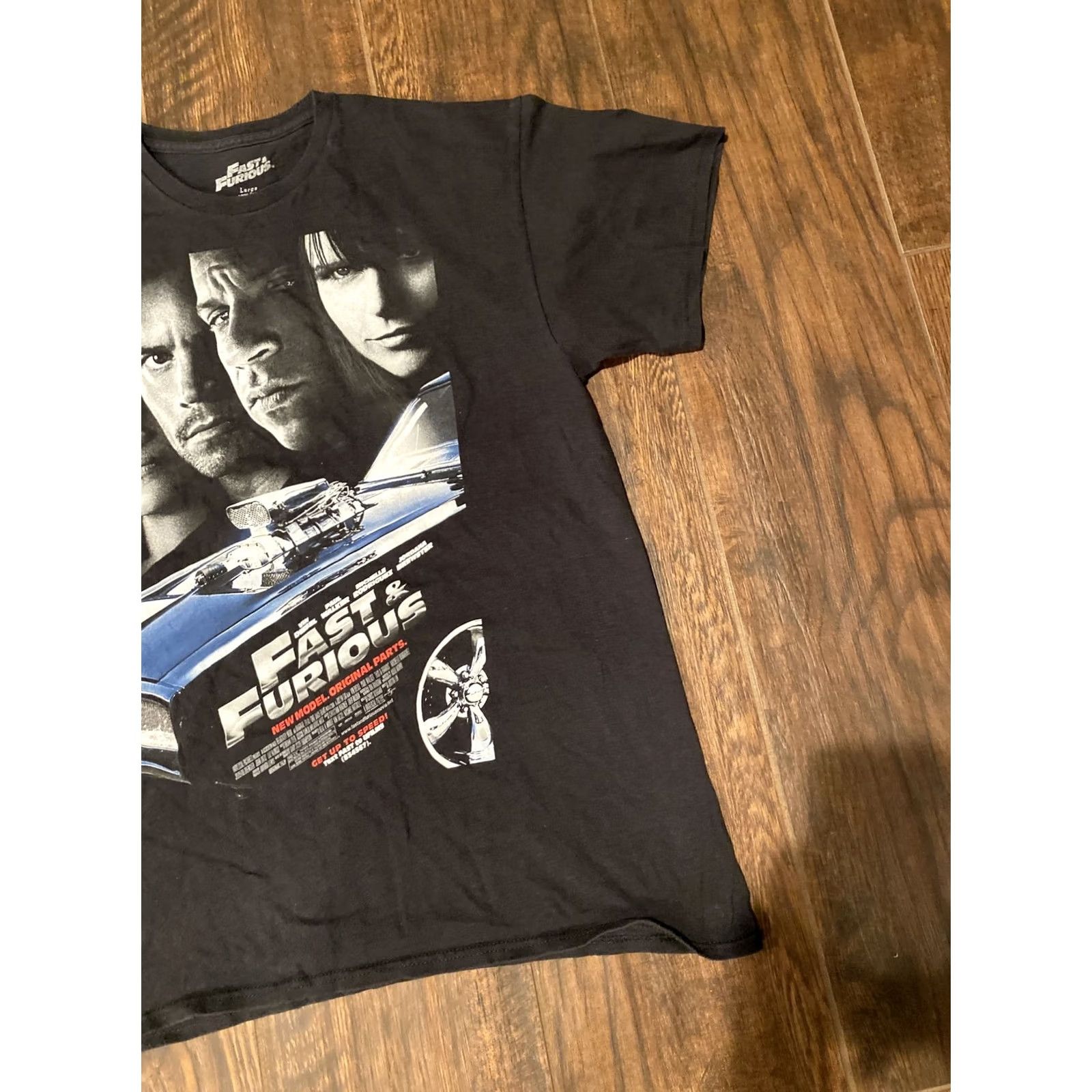 Vintage Rare Vintage Fast And Furious Paul Walker Large Black Shirt Size US L / EU 52-54 / 3 - 2 Thumbnail