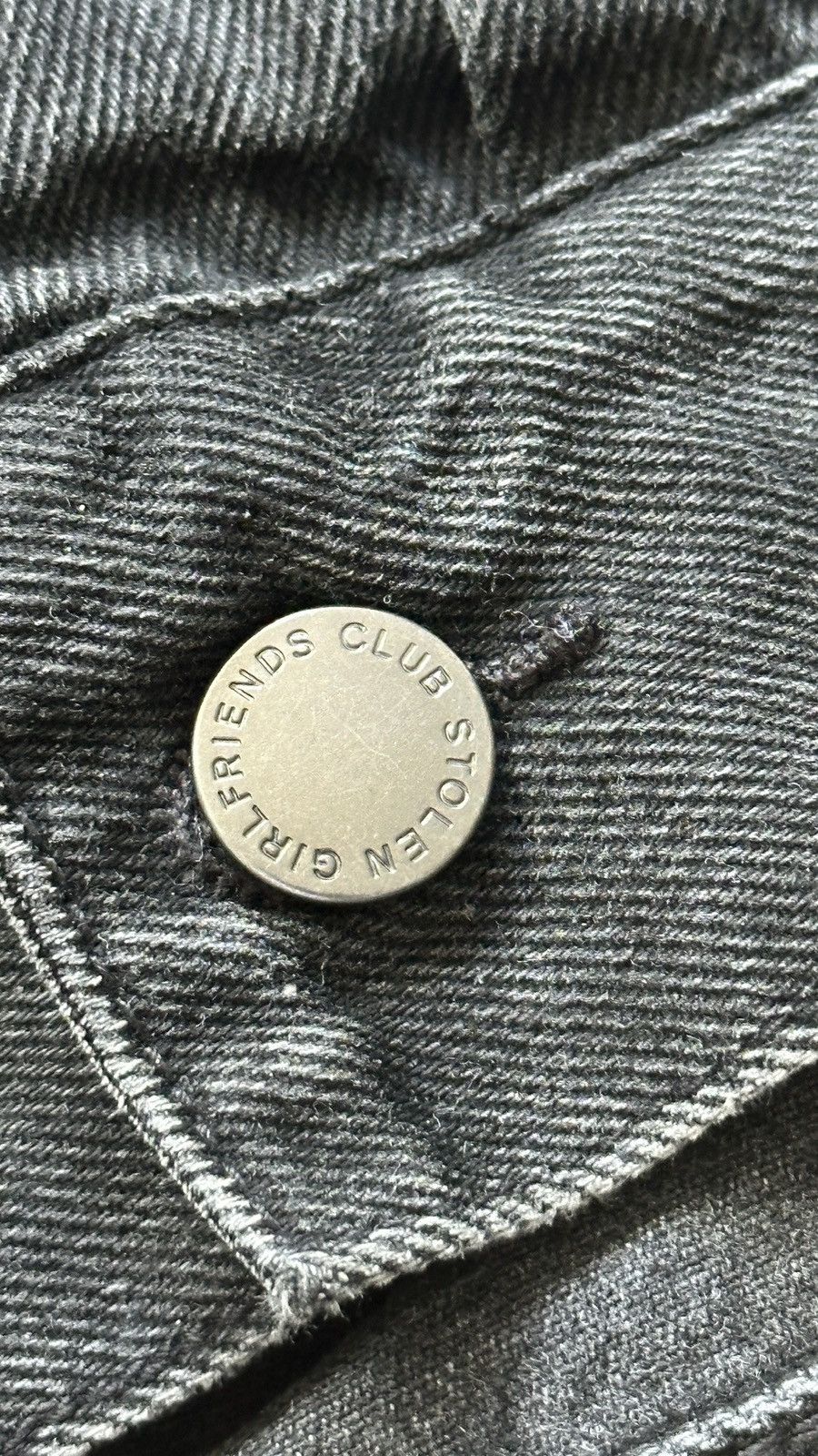 Stolen Girlfriends Club Black denim jacket Size US XL / EU 56 / 4 - 3 Thumbnail
