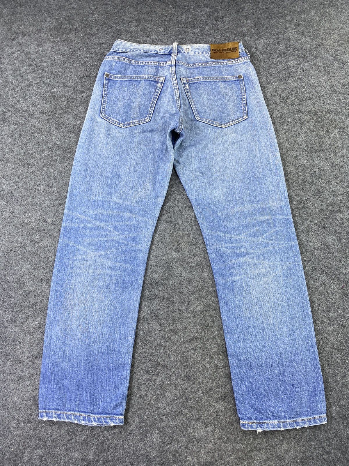Japanese Brand × Jean GOA NIMES SELVEDGE BLUE WASH JEANS -J1132 Size US 28 / EU 44 - 5 Thumbnail
