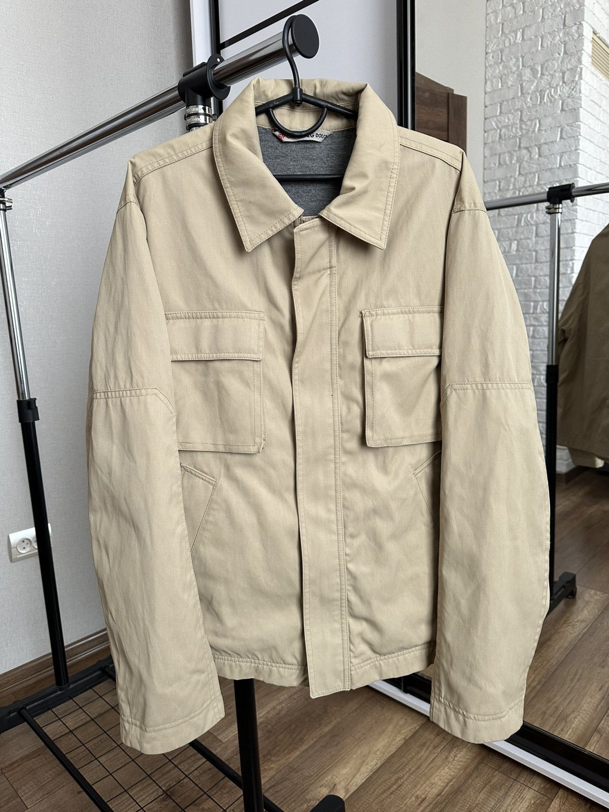 Dolce & Gabbana Dolce & Gabbana Sport D&G Vintage Zip Jacket Cargo 90s Size US L / EU 52-54 / 3 - 3 Thumbnail