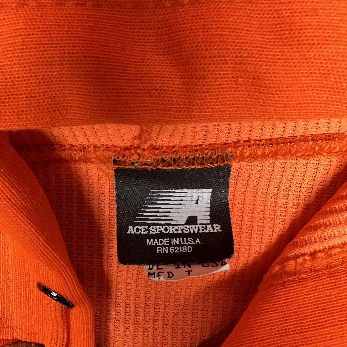 Vintage Ace Sportswear Hoodie Orange Blaze Camo Hooded Sweatshirt Size US M / EU 48-50 / 2 - 6 Thumbnail