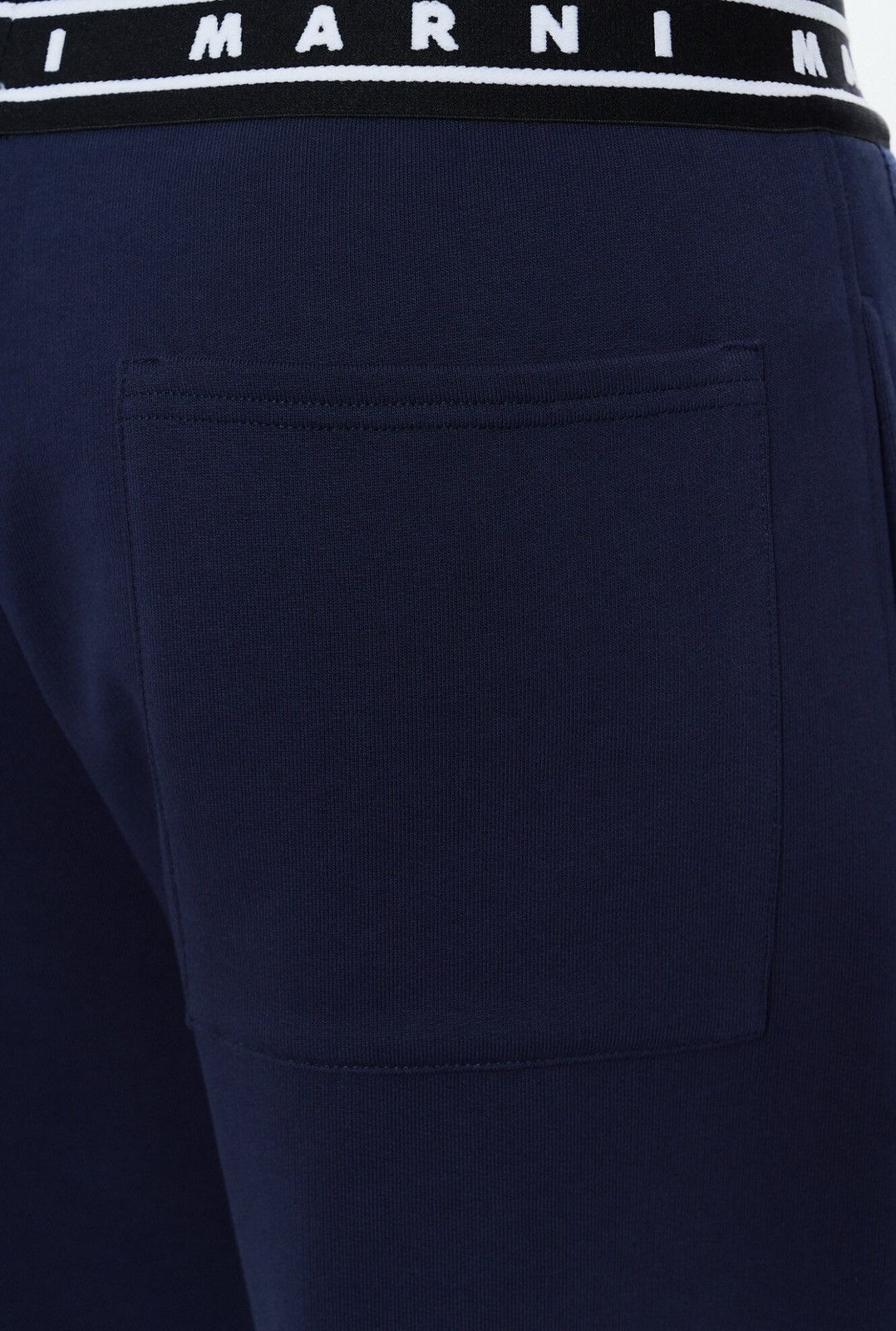 Marni Last Size Marni Cotton Logo Waistband Straight Pants Size US 38 / EU 54 - 3 Thumbnail