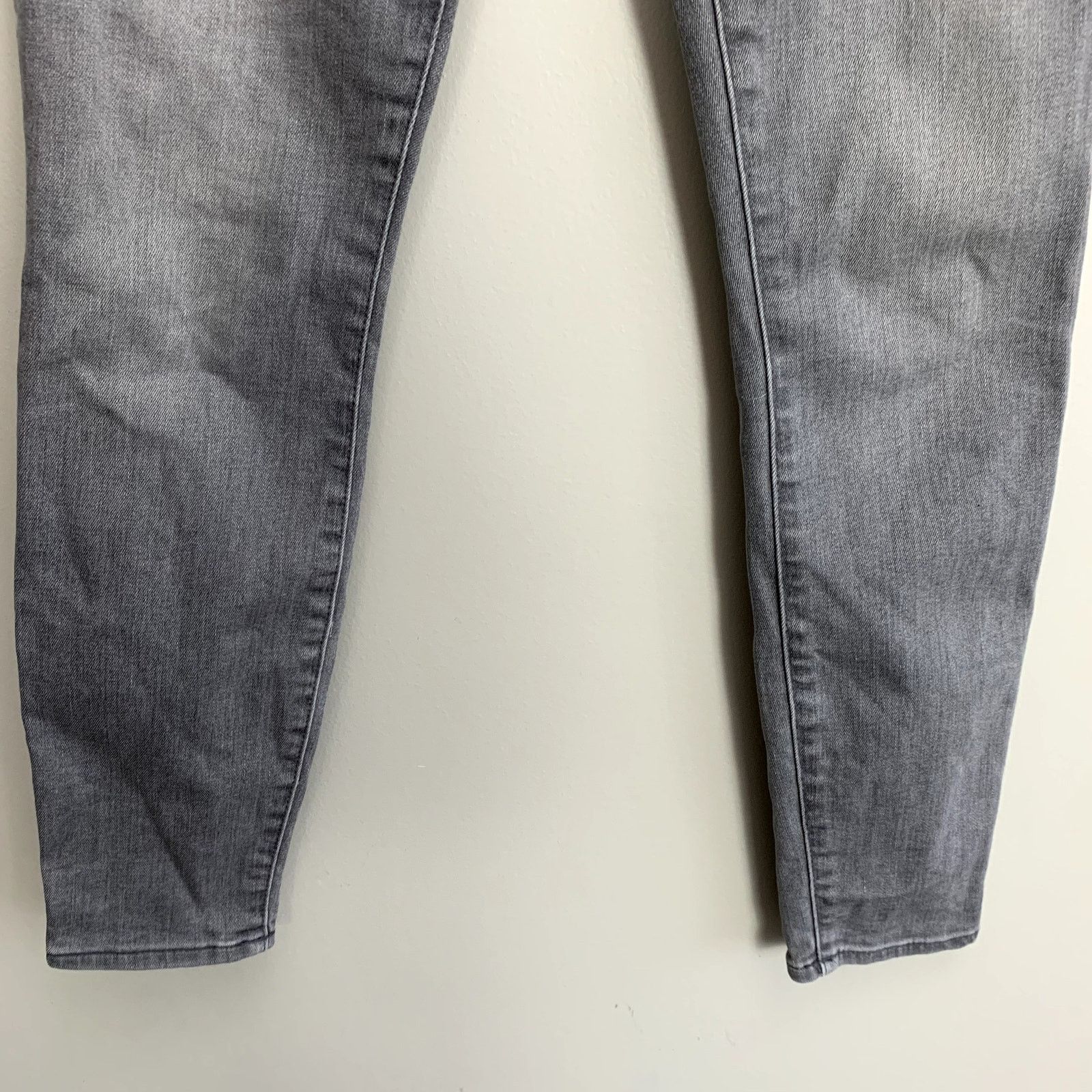 Gap Gap Grey Jeans Zipper Pockets True Skinny Ankle 25 25R Size 25" / US 0 / IT 36 - 5 Thumbnail