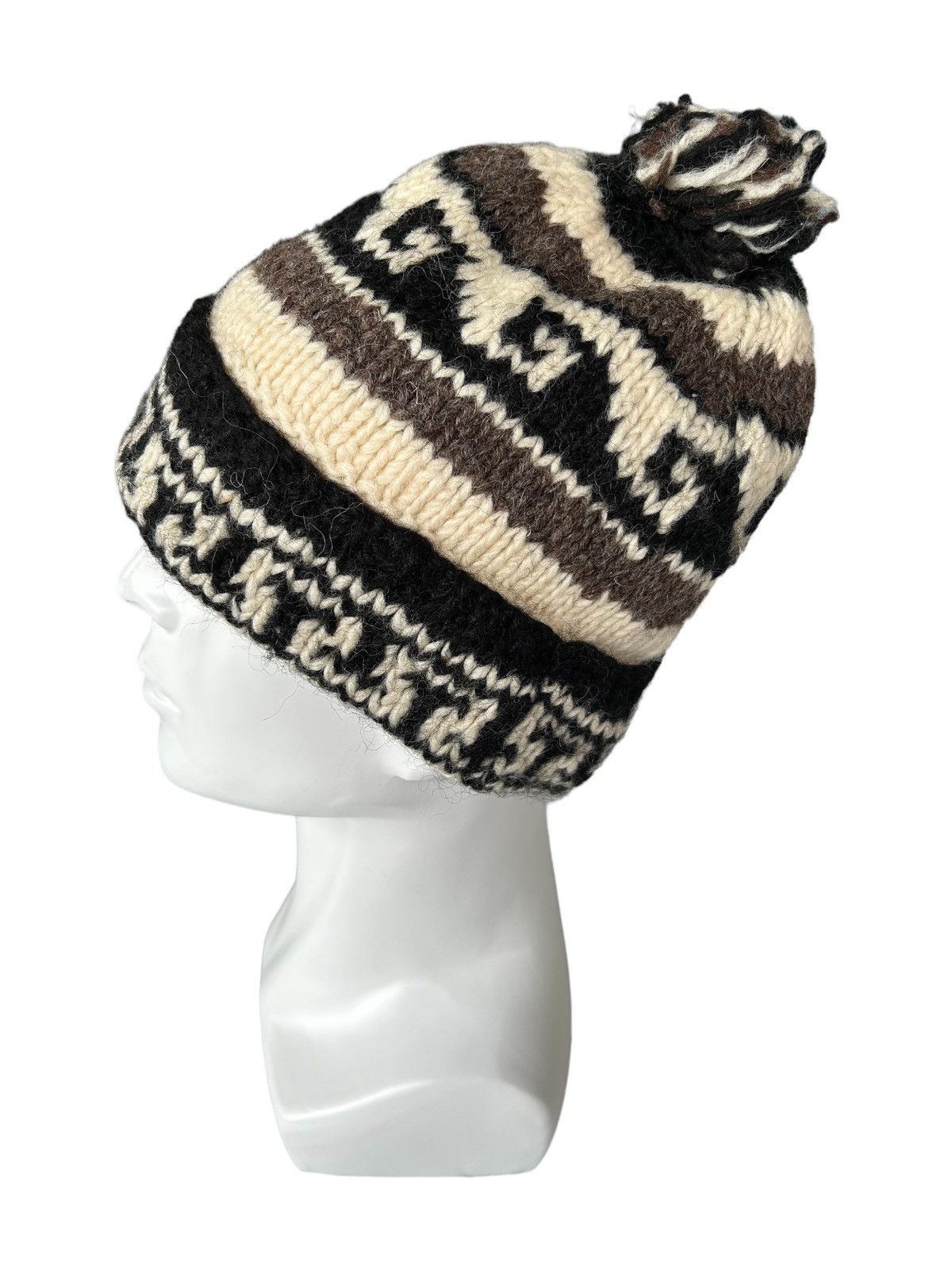 14th Addiction × Japanese Brand Crochet Knitted Mohair Handmade Beanie hat Size ONE SIZE - 1 Thumbnail