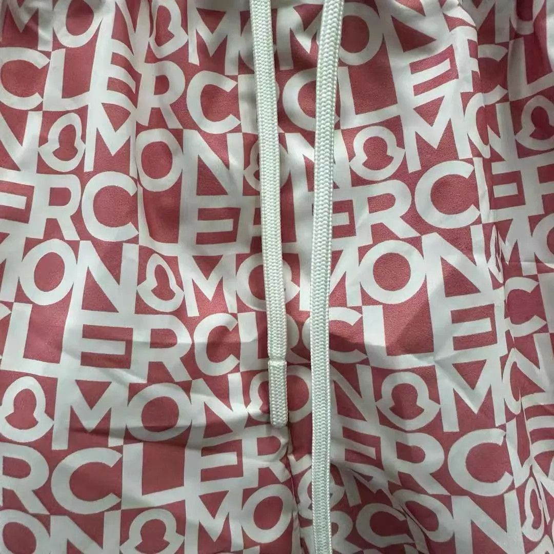 Moncler Moncler New Pink All Over Print Shorts 40 Size 27" / US 4 / IT 40 - 3 Thumbnail