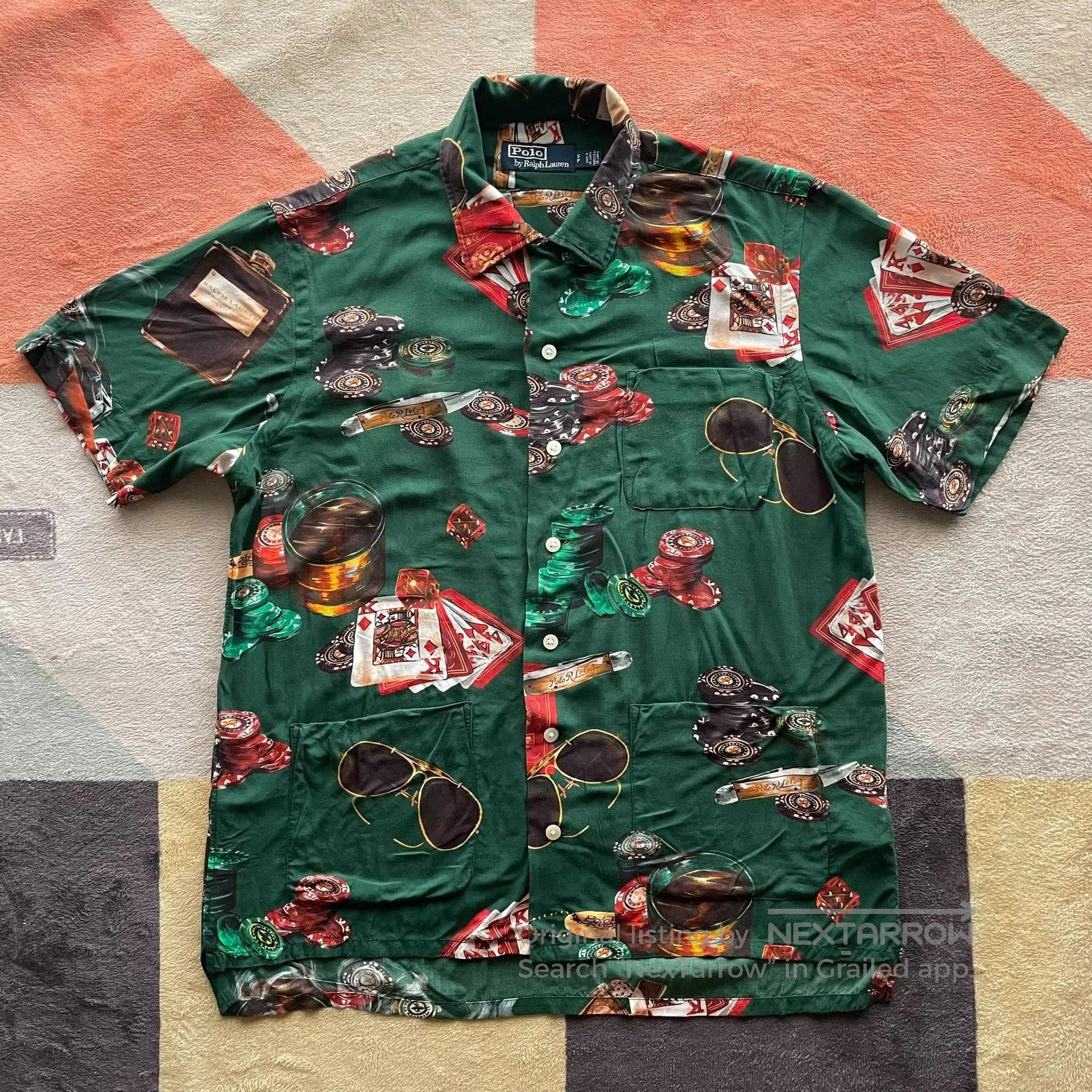 RRL Ralph Lauren Ralph Lauren Hawaiian Shirt. Size US S / EU 44-46 / 1 - 1 Thumbnail