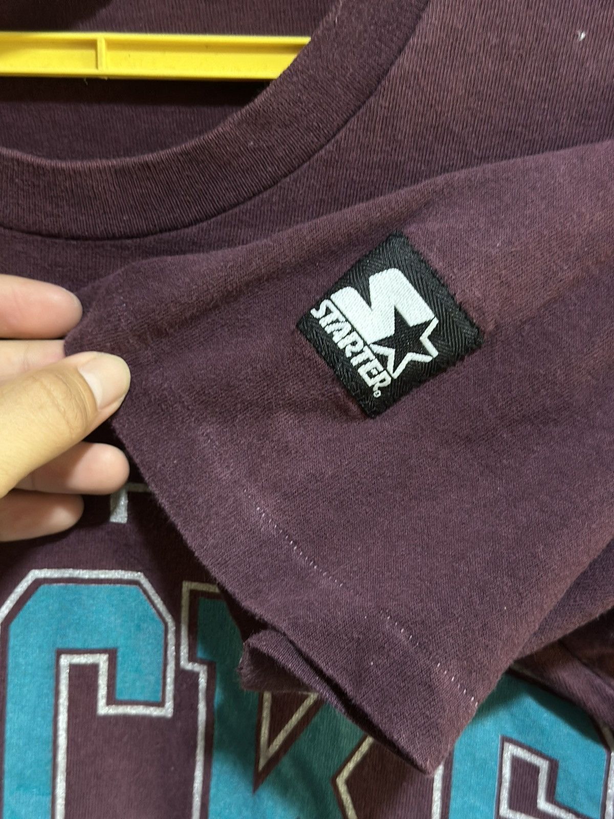 NHL × Starter × Vintage Vintage Starter X Mighty Duck Faded Tee Size US M / EU 48-50 / 2 - 4 Thumbnail