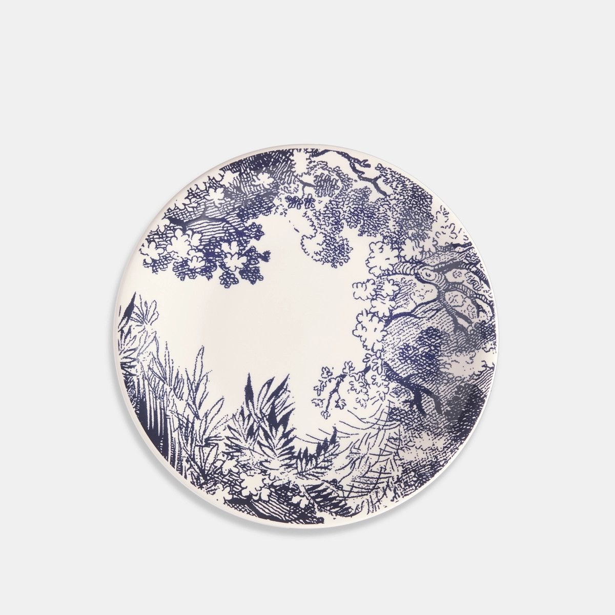 Dior o1bcso1str0226 Size:OS/Set Of Six Dessert Plates in Blue Size ONE SIZE - 3 Thumbnail
