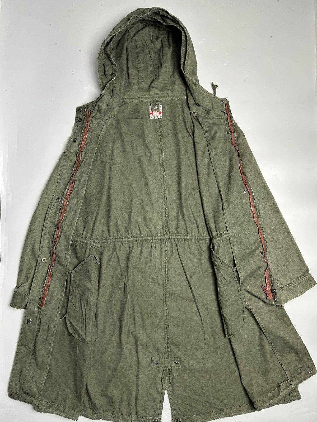 Hysteric Glamour × If Six Was Nine × Japanese Brand TITICACA LONG PARKA STYLE HOODIE JACKET Size ONE SIZE - 2 Thumbnail