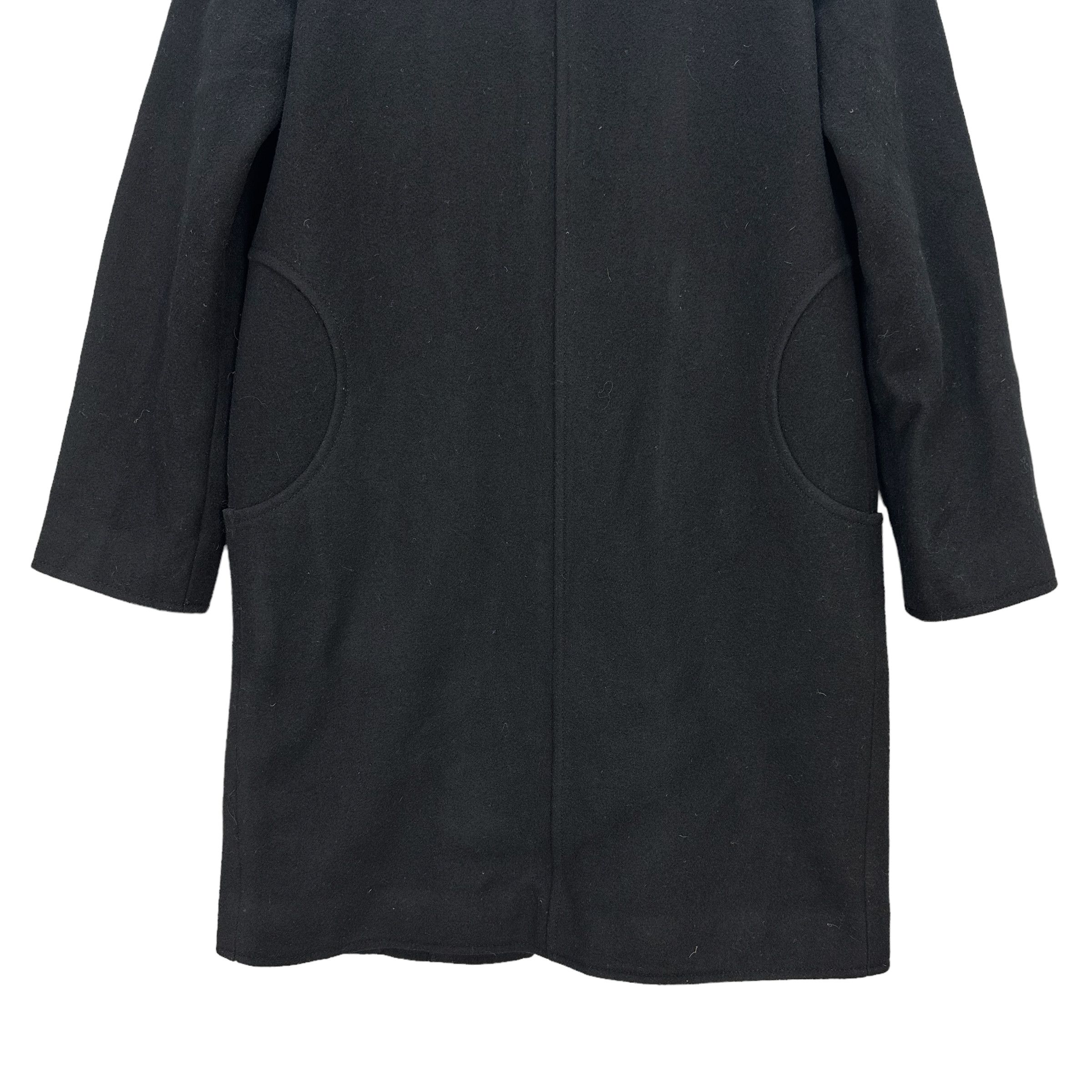 Courreges VINTAGE COURREGES WOOL ZIPPER OVERCOAT JACKET #7672-163 Size S / US 4 / IT 40 - 12 Thumbnail