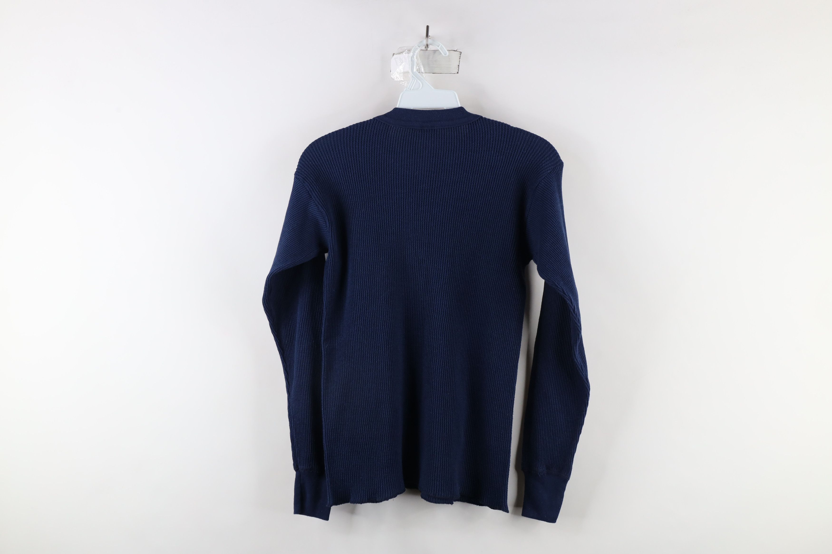Vintage Vintage 90s Streetwear Waffle Knit Long Sleeve T-Shirt USA Size US M / EU 48-50 / 2 - 5 Thumbnail