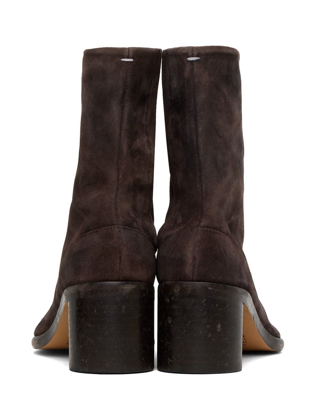 Maison Margiela o1w1db10825 Tabi Ankle Boots in Brown Size US 9 / EU 42 - 2 Thumbnail