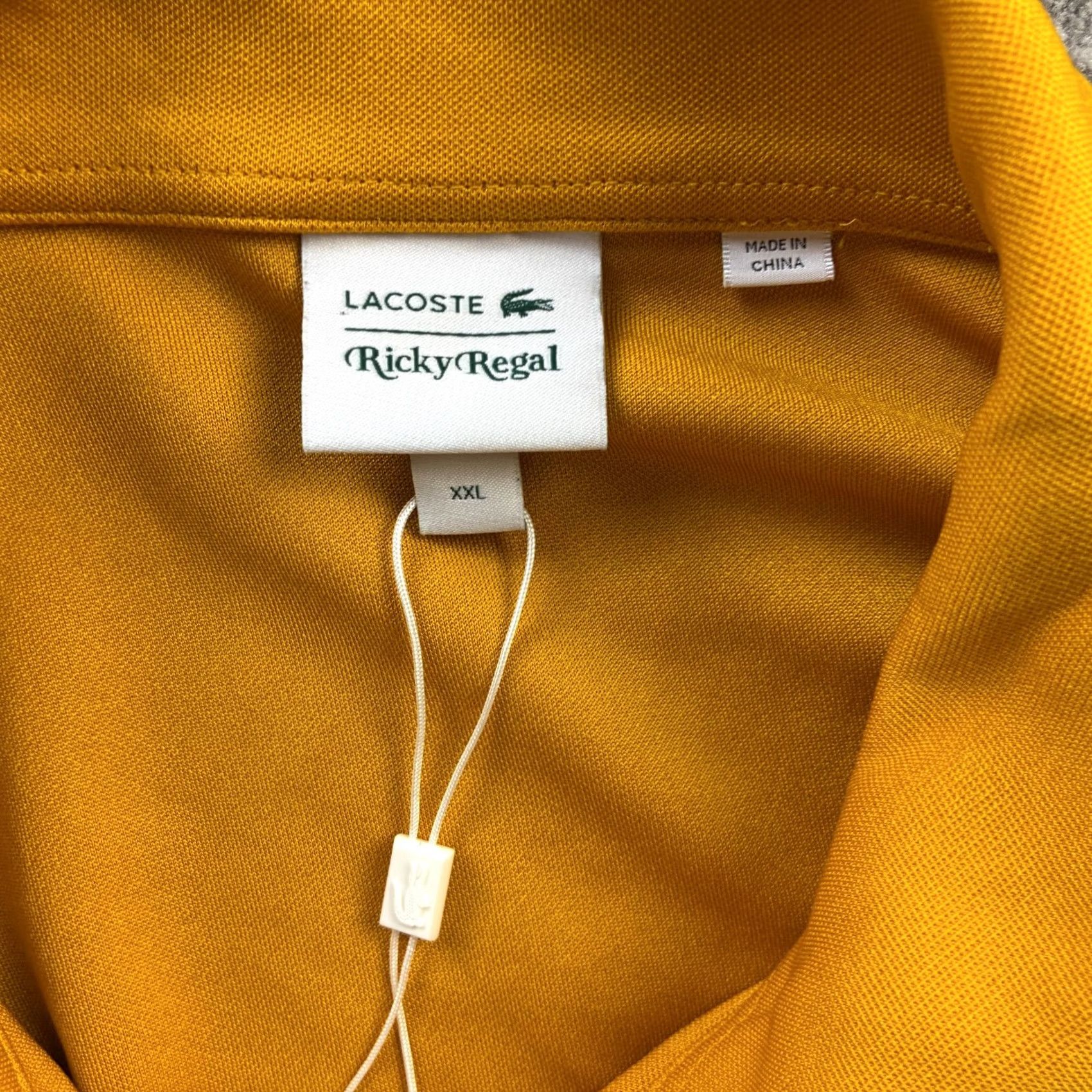 Lacoste Lacoste Jacket Mens 2XL Yellow Ricky Regal Windbreaker Zip Logo Retro Casual Winter Spring Fall Coat/Outer Size US XXL / EU 58 / 5 - 7 Thumbnail