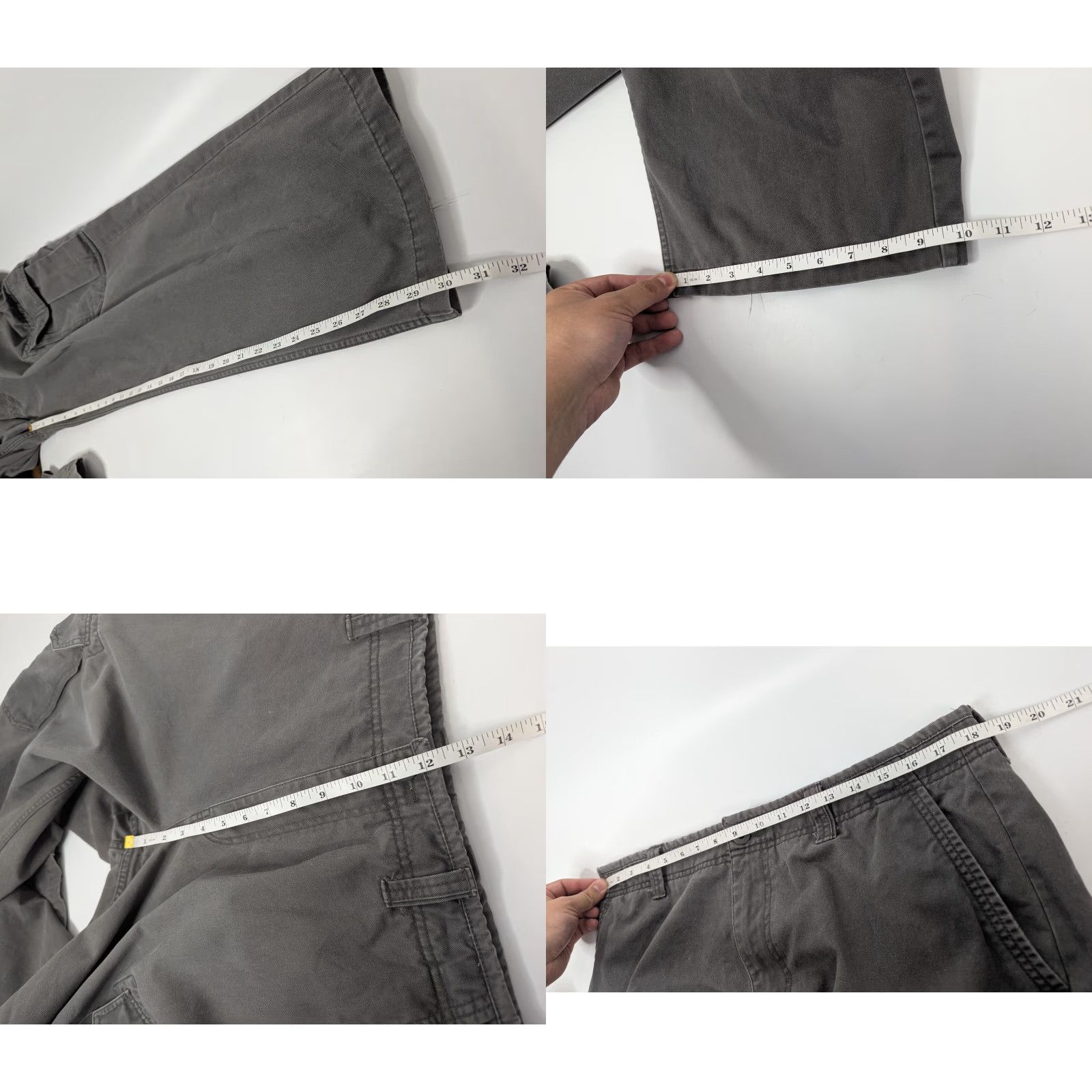 Gap VINTAGE Gap Pants Mens 35x30 Cargo Distressed Utility Workwear Y2K Outdoors Size US 35 - 8 Thumbnail