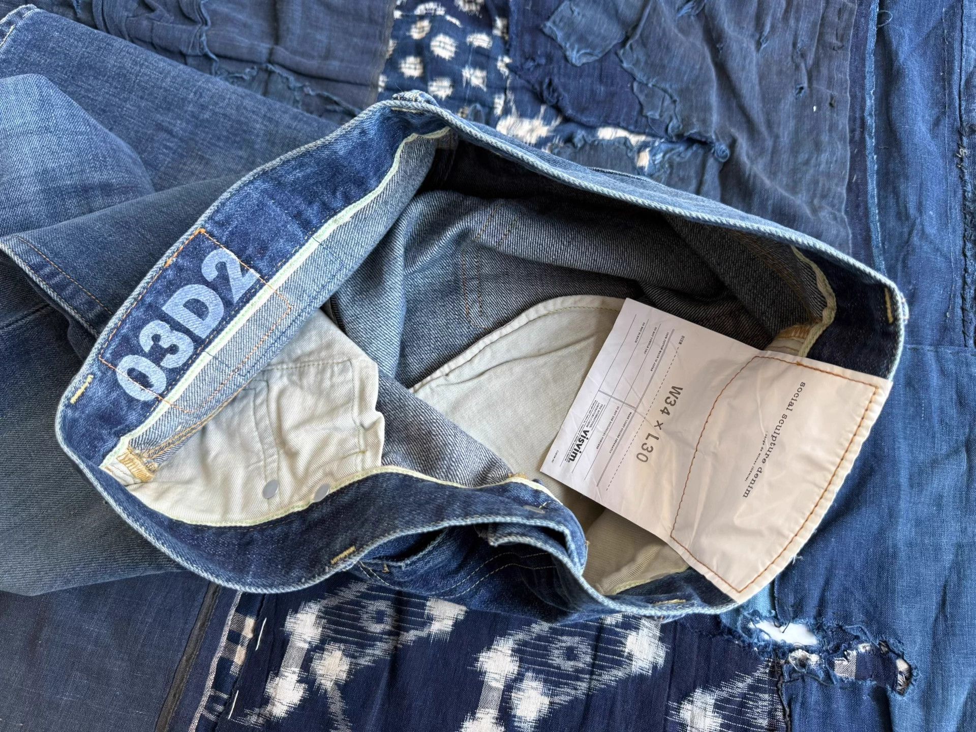 Visvim visvim 15AW 03D2 Social Sculpture Jeans W34L30 Size US 34 / EU 50 - 8 Thumbnail