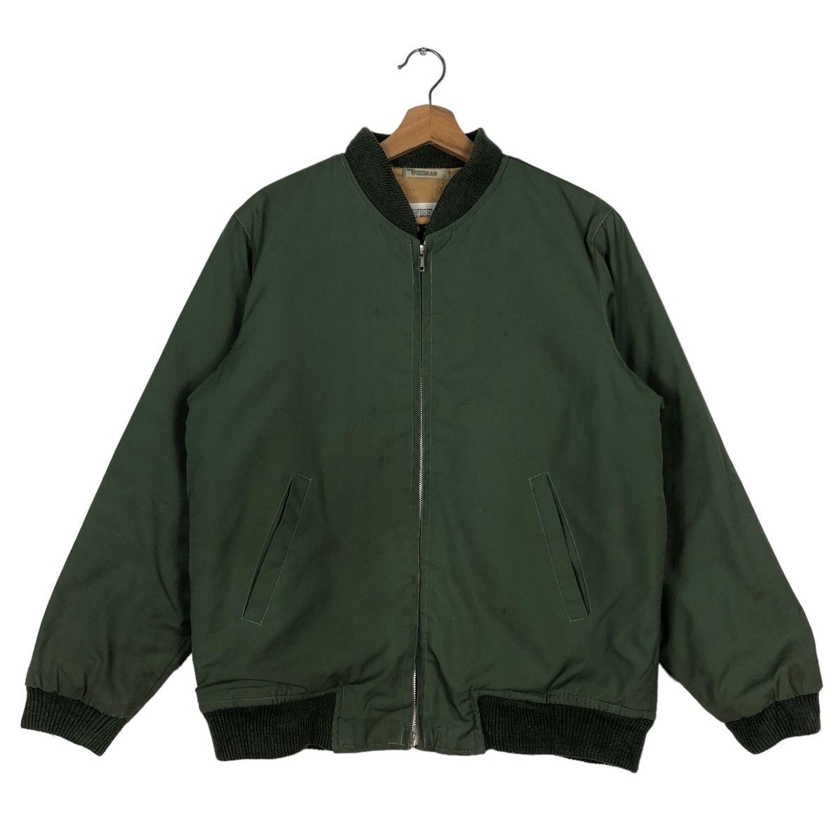 🔥Vintage Bomber Jacket Wiseman Military Design Issey Miyake