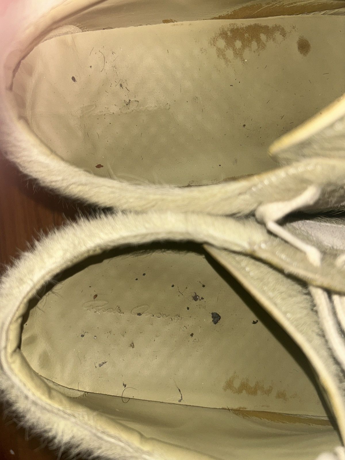 Rick Owens Jumbo Laced Padded Ramones in Acid