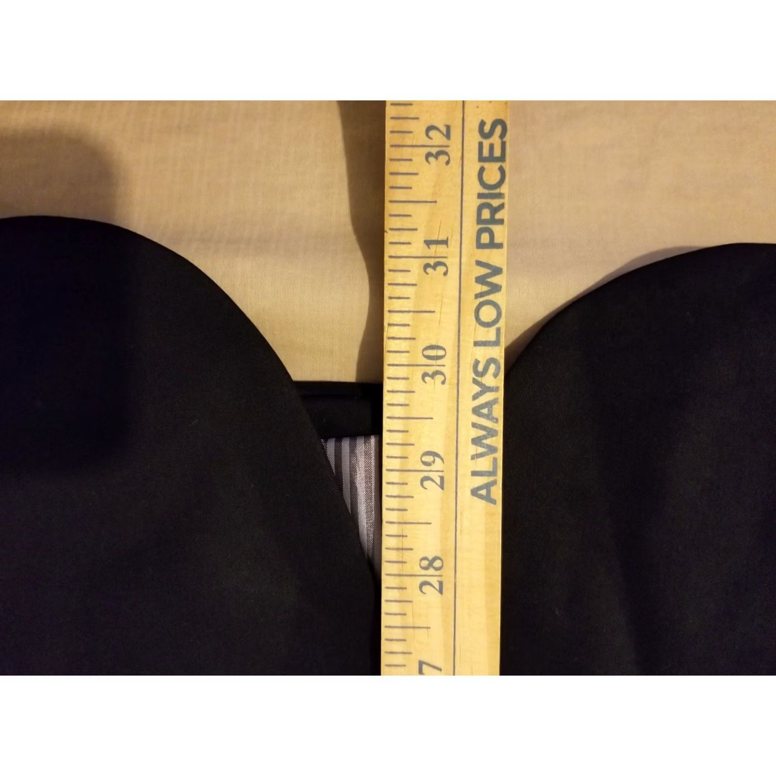 Express Express Sports Blazer 44R Extra Slim Black Cotton Mens Size 44R - 6 Thumbnail
