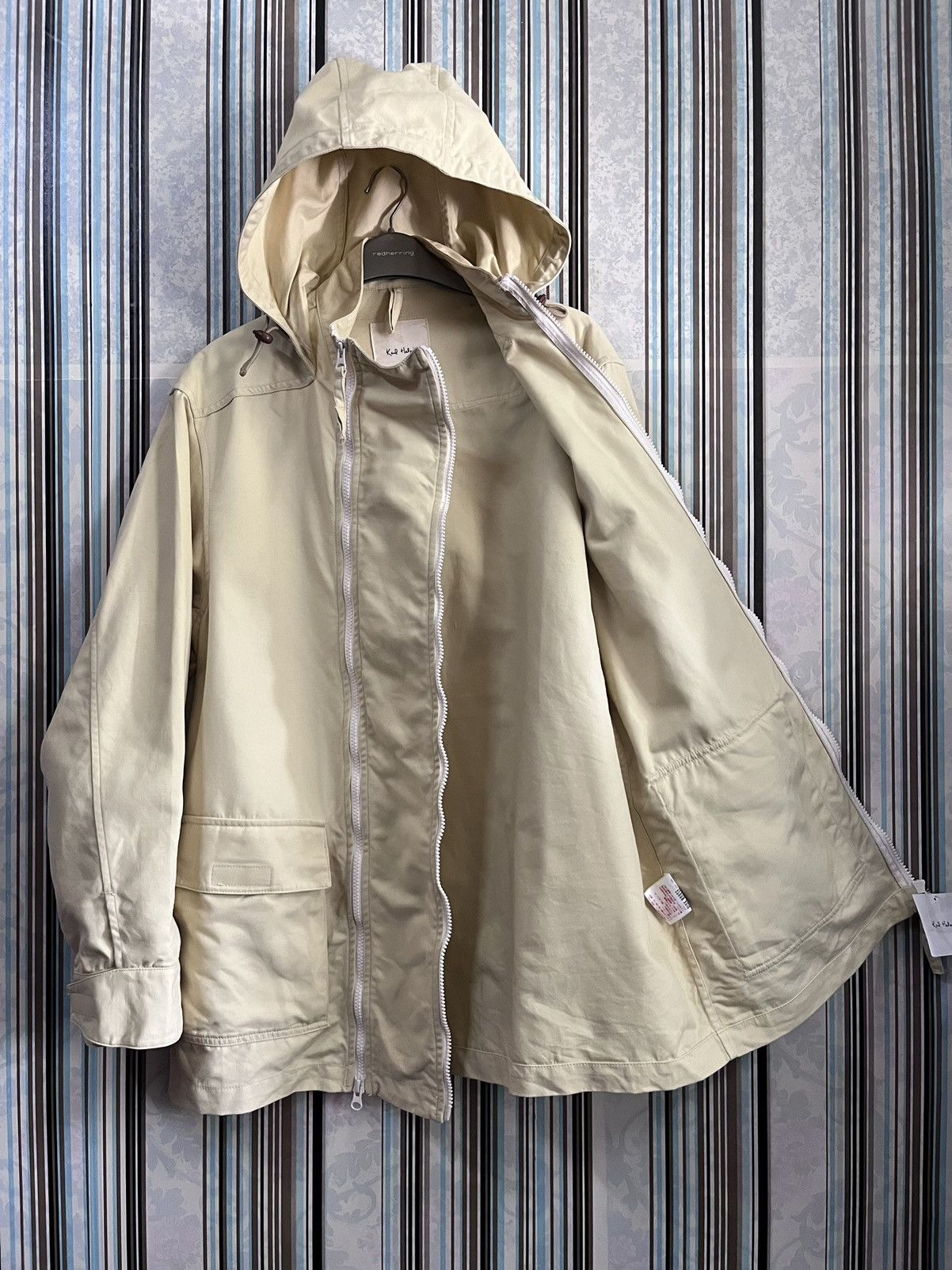 Karl Helmut Drawstring double zip utility apparel nwt #F3 Size US M / EU 48-50 / 2 - 4 Thumbnail